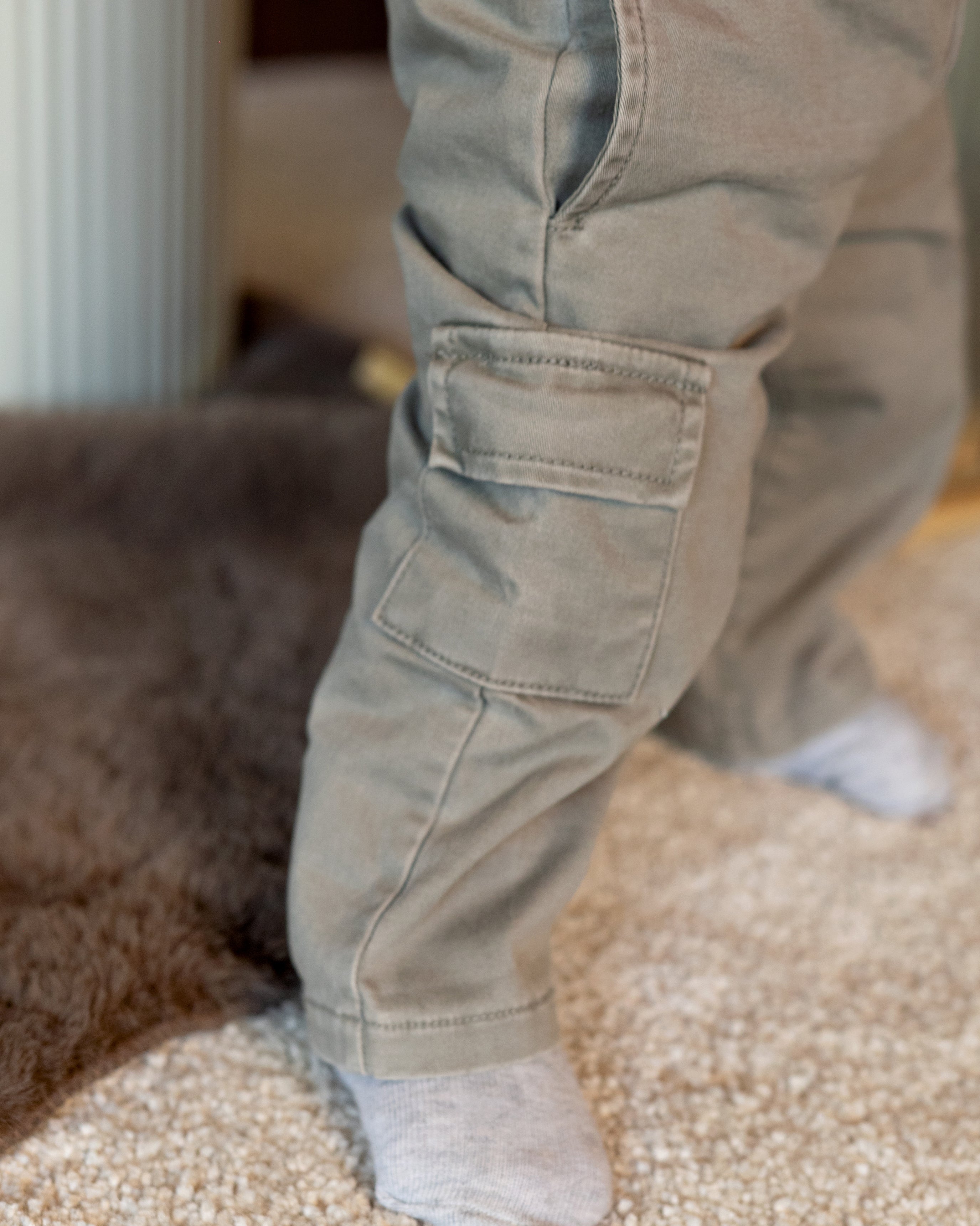 🤎 BESS cargo broek Arwin – Taupe