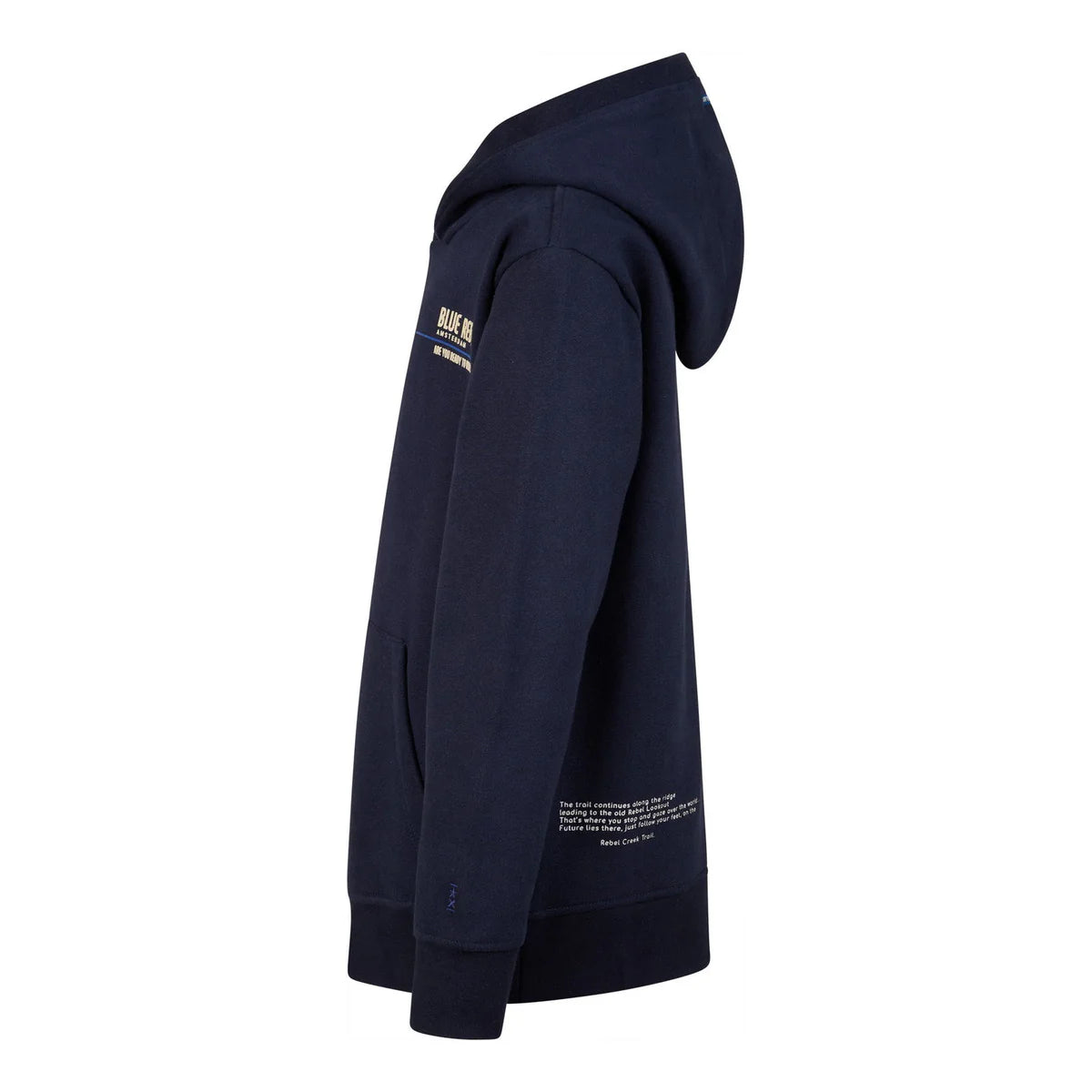 Donker blauwe Hoody