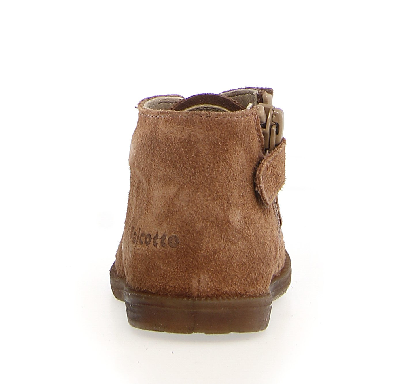 FALCOTTO FROL ZIP SUEDE SPAZZ BROWN