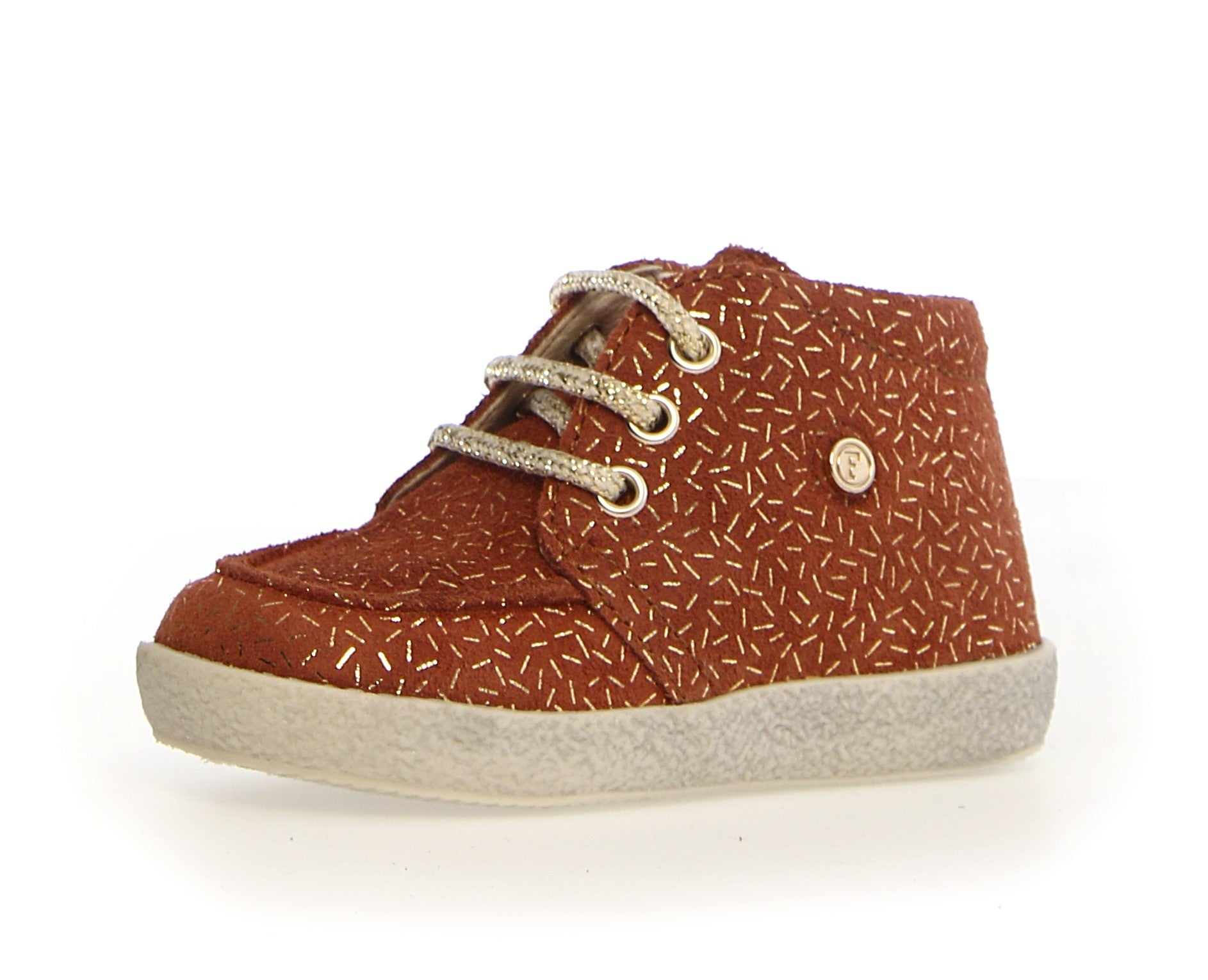 FALCOTTO OSTRIT SUEDE CONFETTI COPPER
