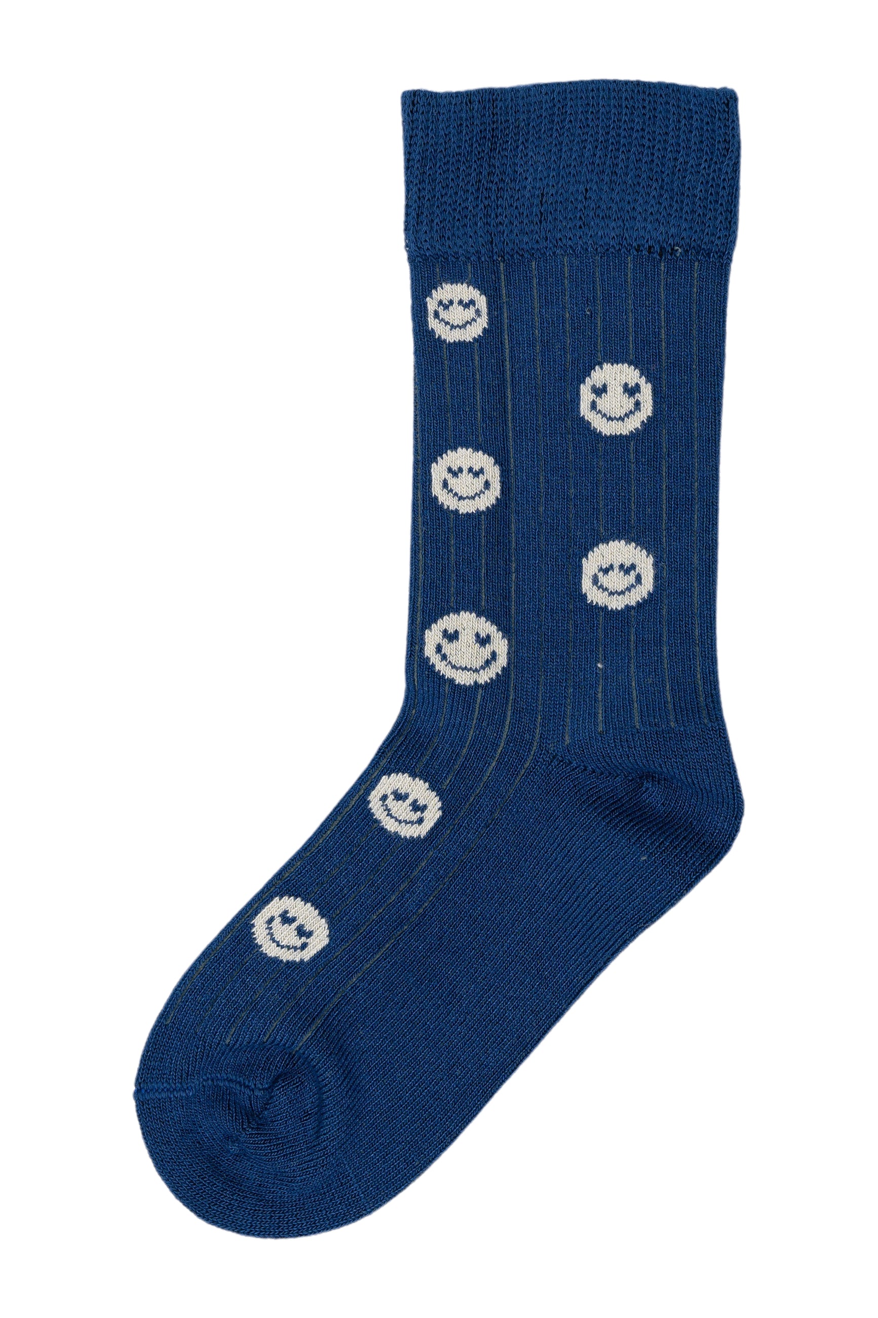 🧦 MiniPop – Set van 3 bamboosokken Cobalt Mix 💙🙂