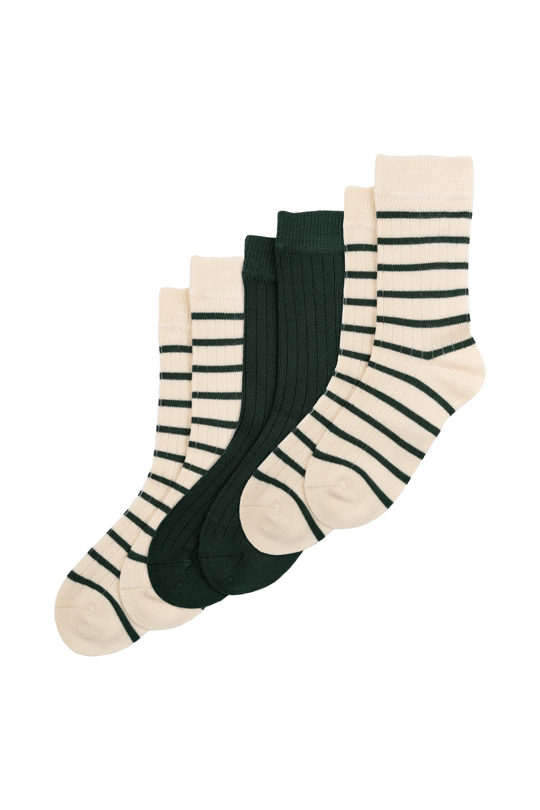 Minipop mooie zachte bamboe sokken - groen