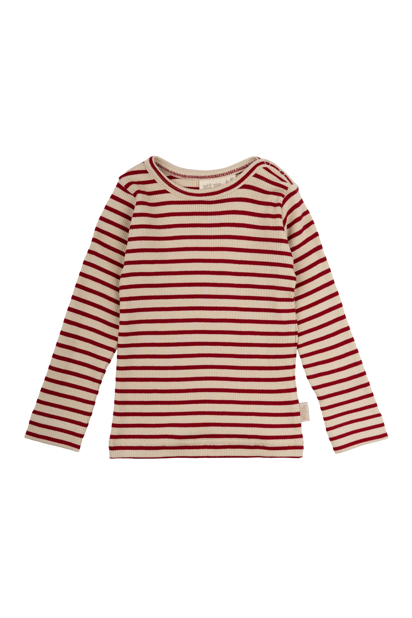 gestreept T-shirt met lange mouwen