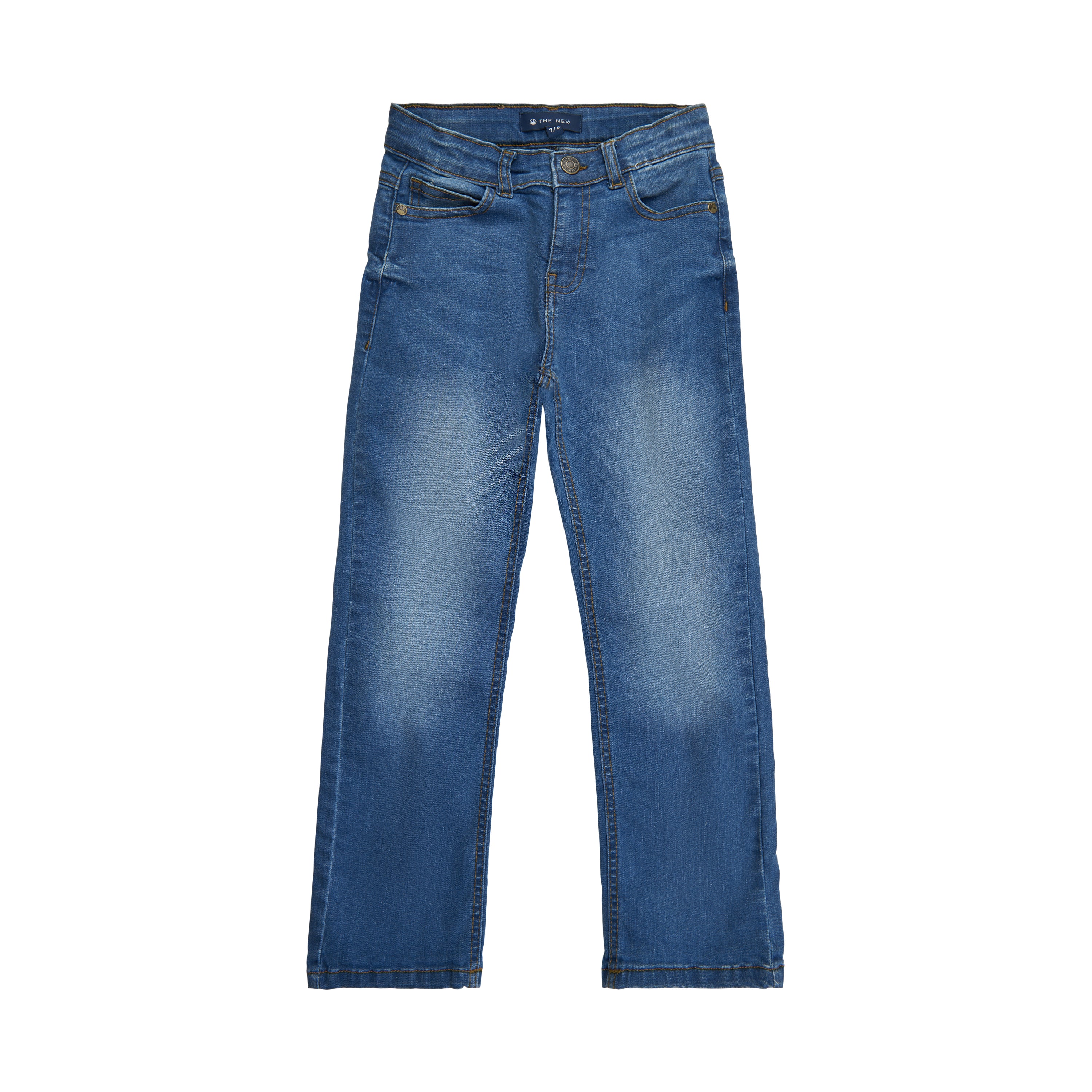 The New – Stockholm Regular Fit Jeans in Medium Blue