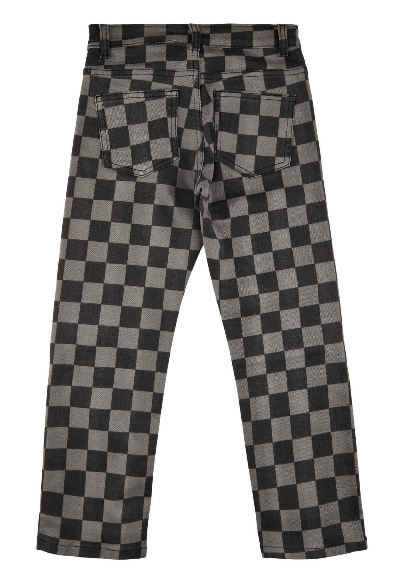 Coole checkerboardjeans