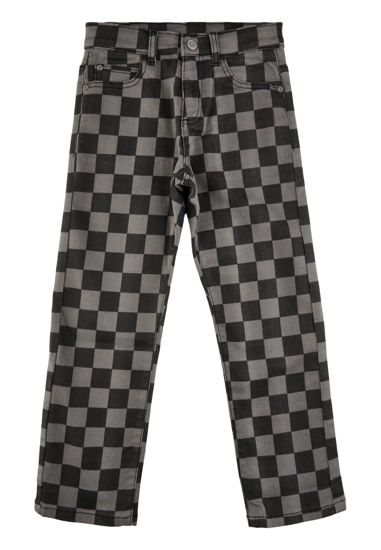 Coole checkerboardjeans