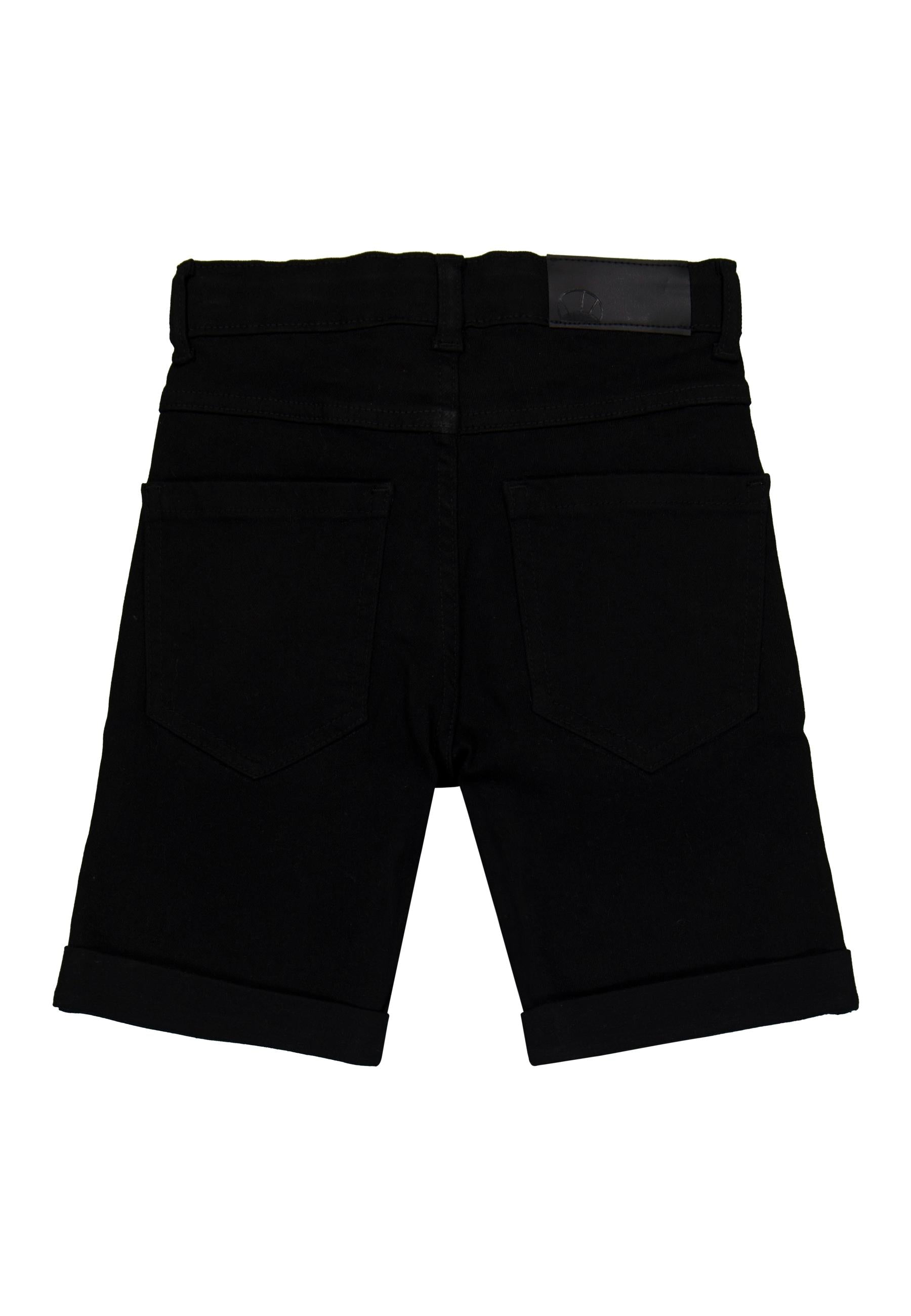 Zwarte jeansshort The New