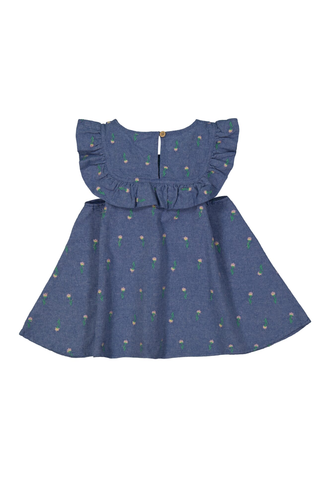 Charmante blauwe mouwloze top