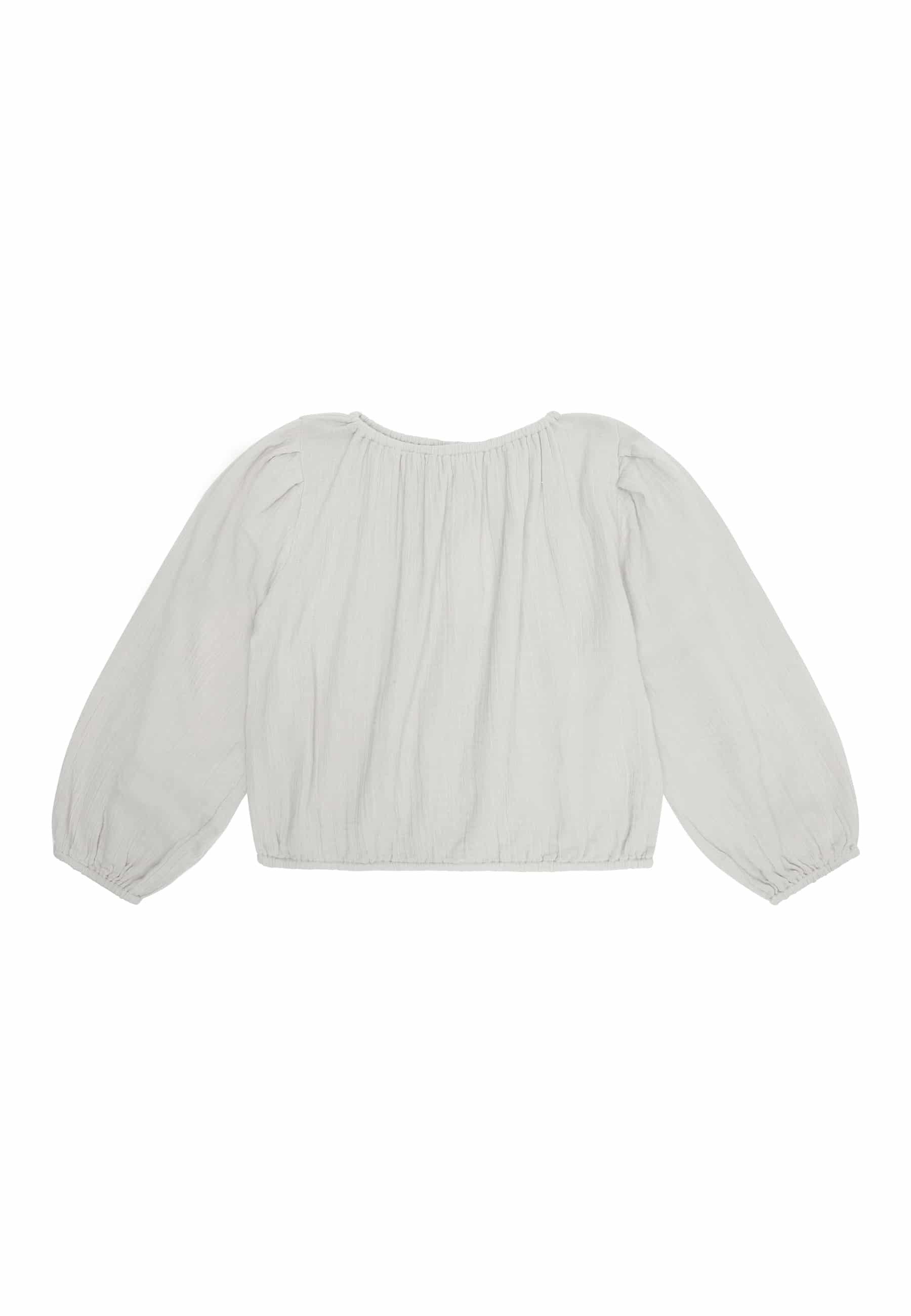 Gebroken witte blouse in een prachtige crêpe jersey