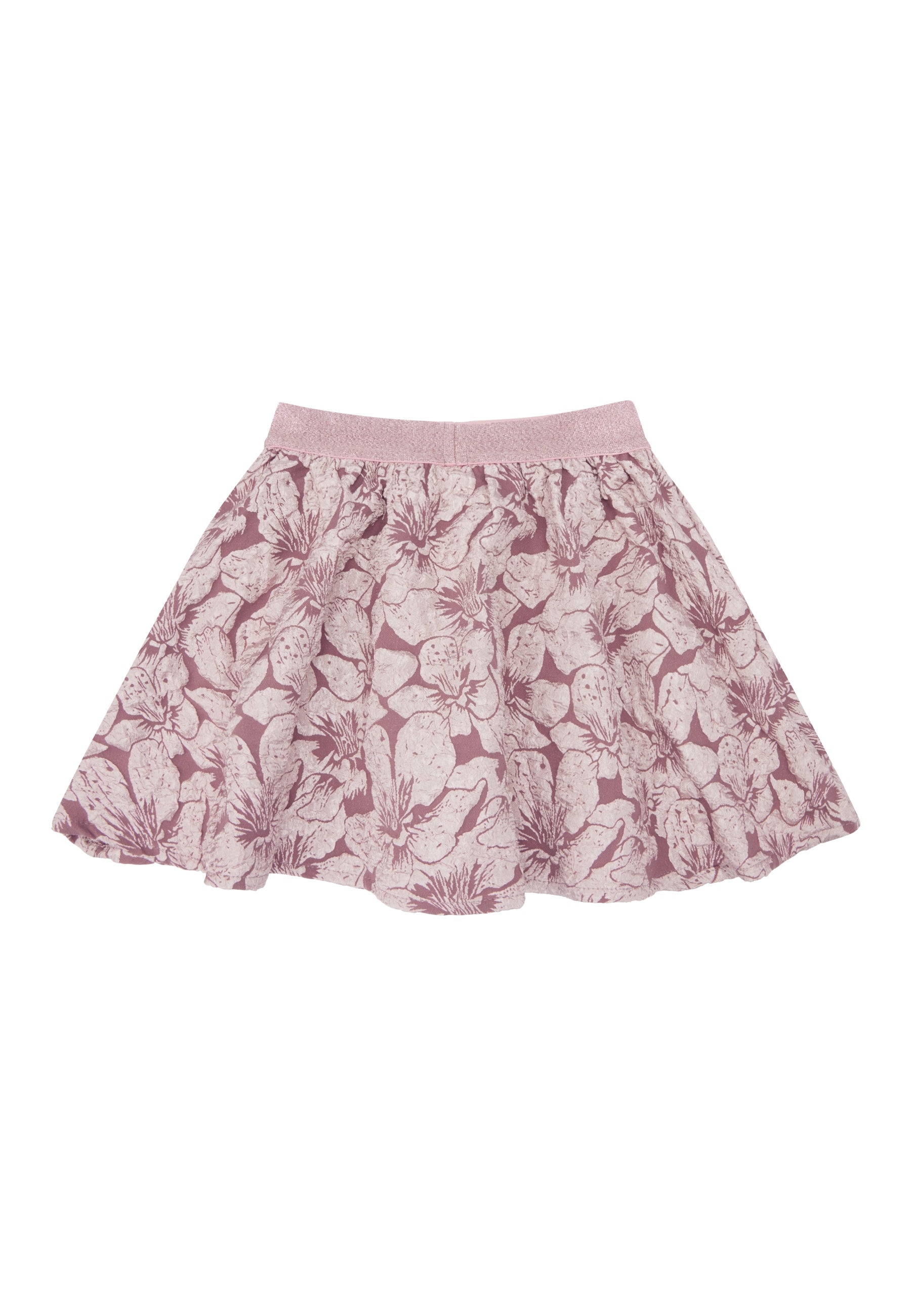 Roze rok van THE NEW met een prachtig bloemenpatroon