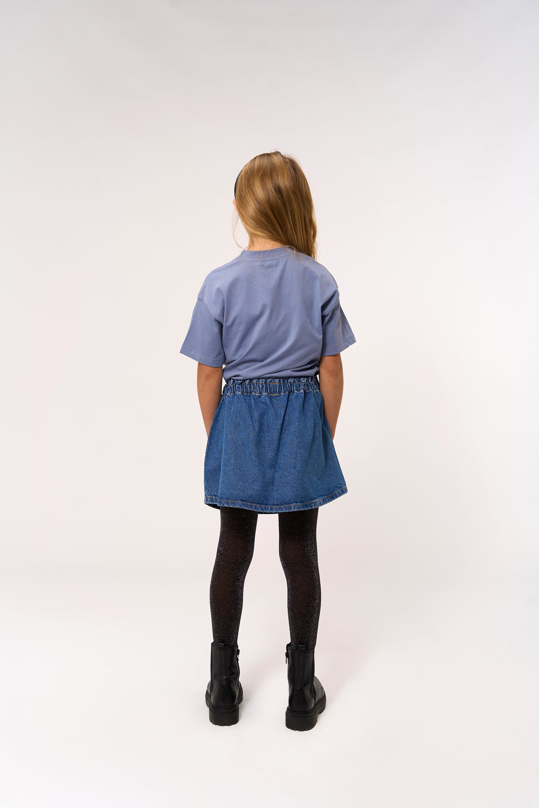 👗 TNPurity Denim Skirt – Medium Blue Denim