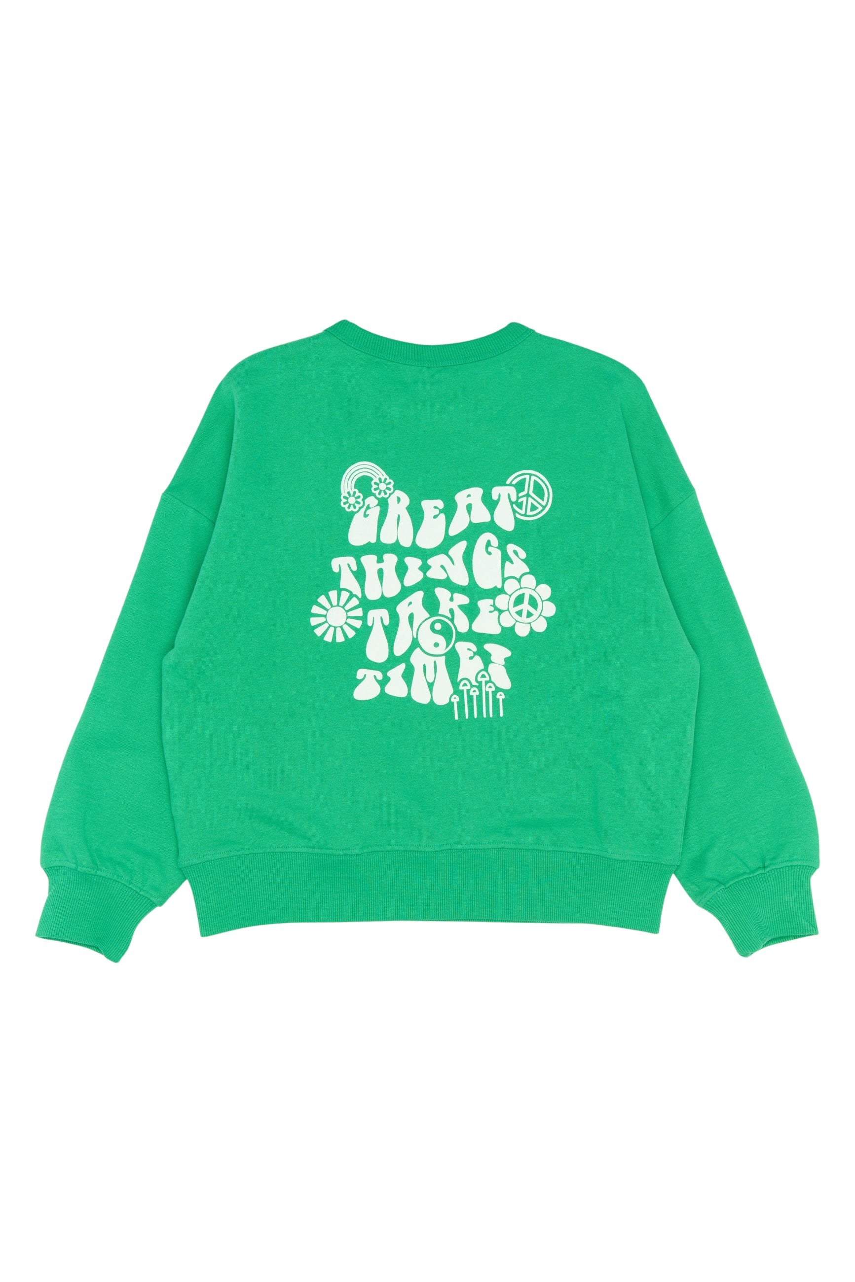 🌿 TNPhyliss Oversized Sweatshirt – Simply Green