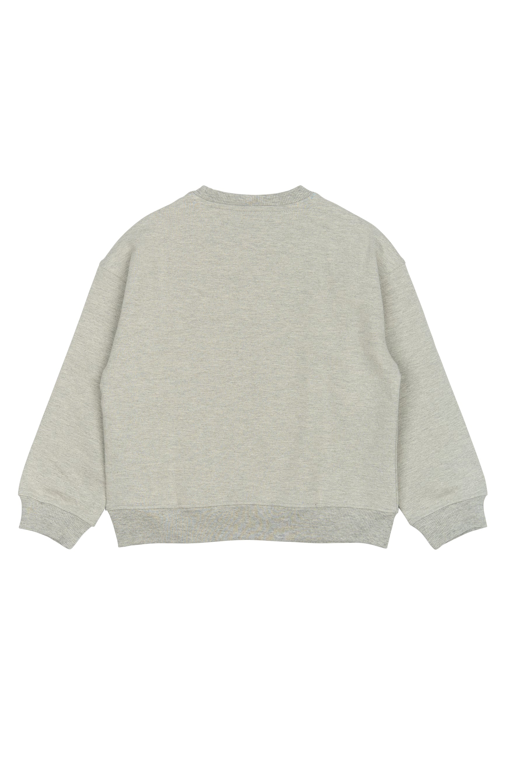 🐻 Lucky Teddy Club Sweatshirt – Light Grey Melange