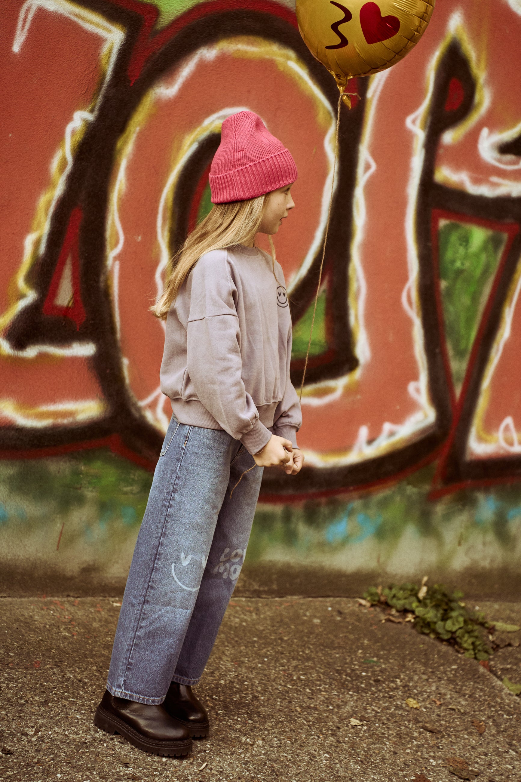 👖 TNPurity Wide Jeans – Medium Blue Denim