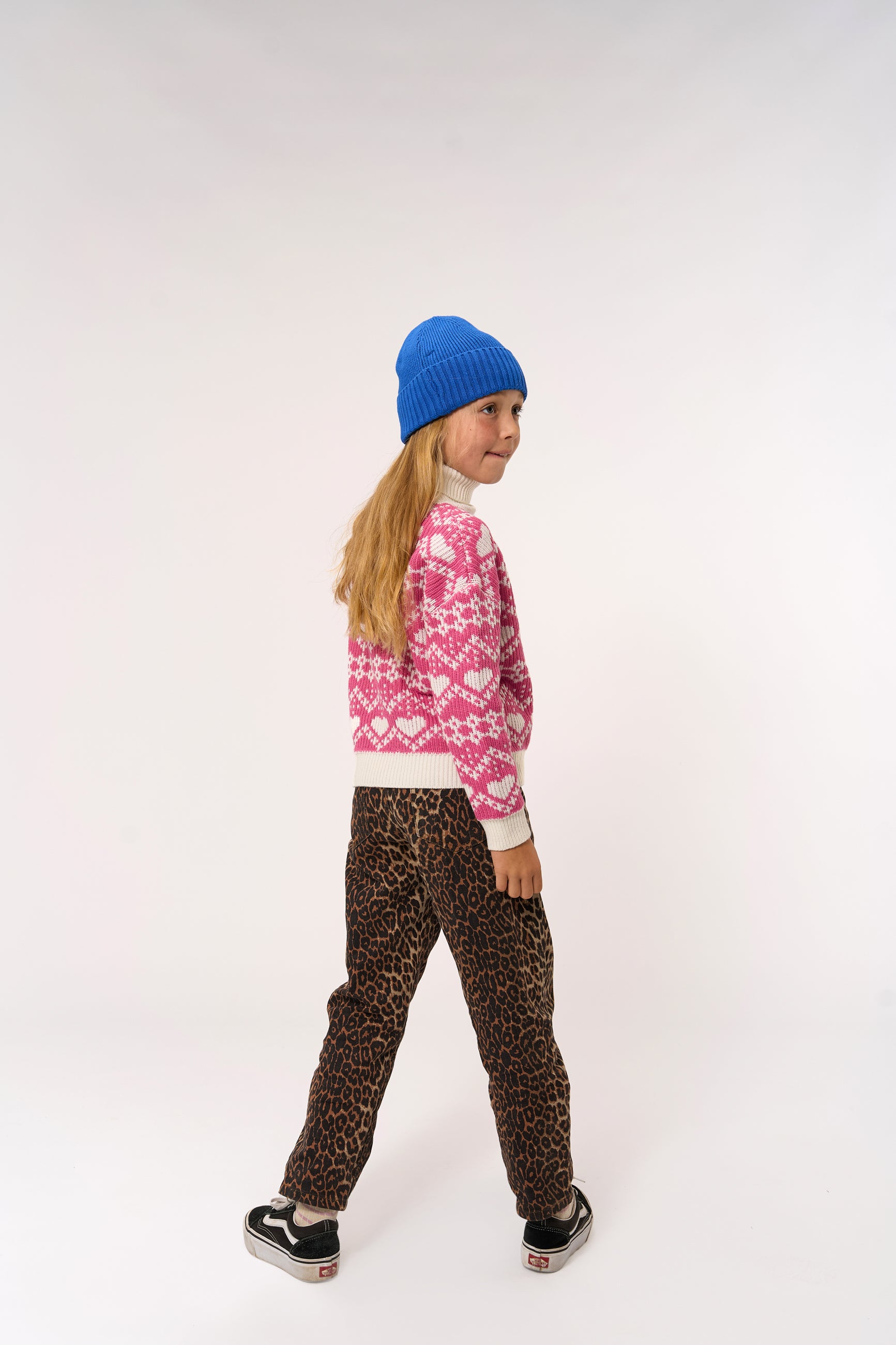 💖 Jacquard Pullover – Ibis Rose