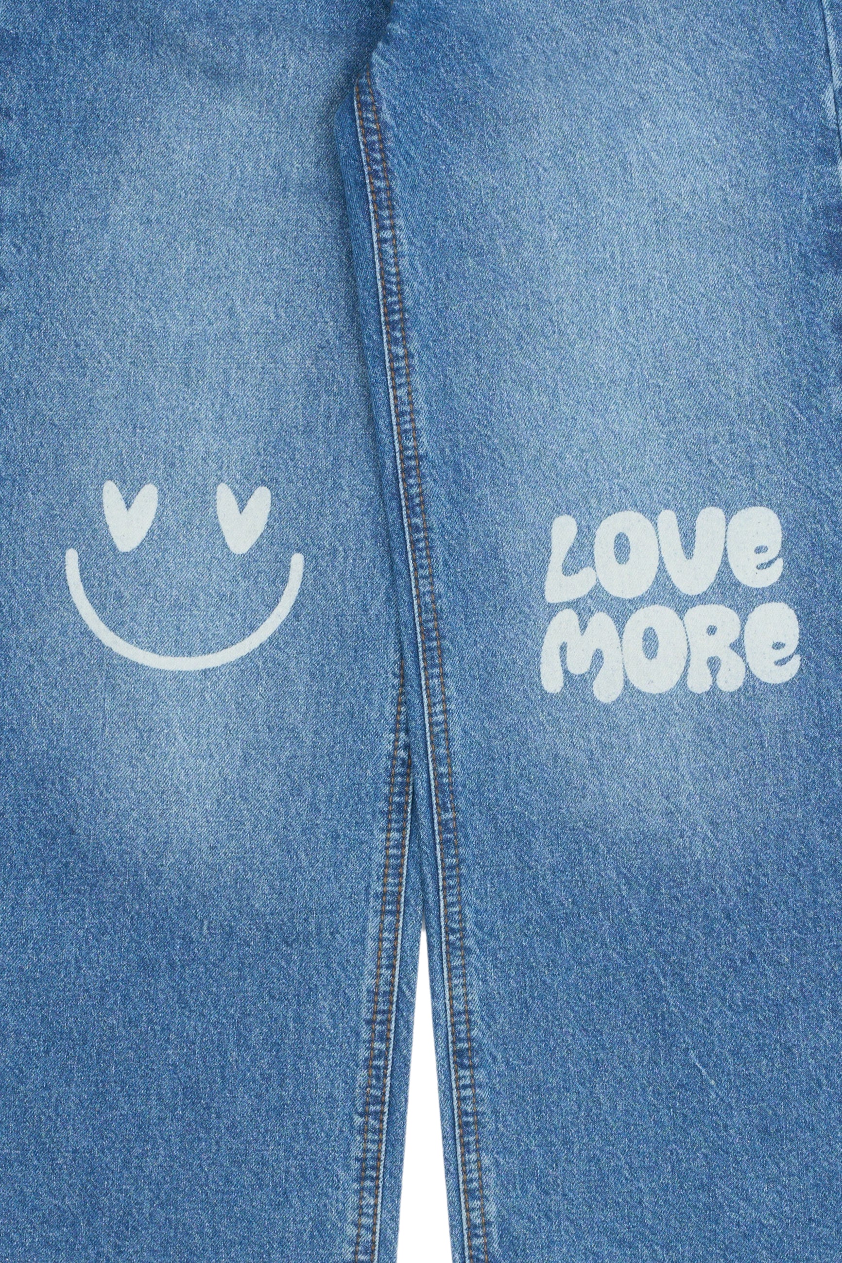 👖 TNPurity Wide Jeans – Medium Blue Denim