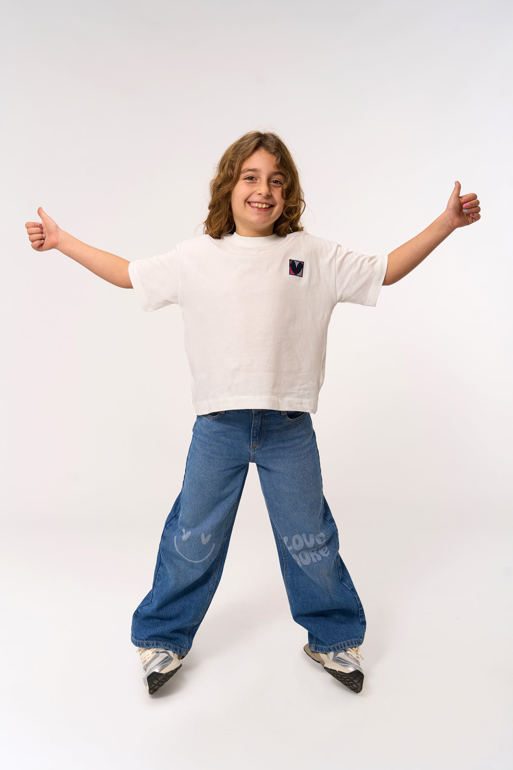 👖 TNPurity Wide Jeans – Medium Blue Denim