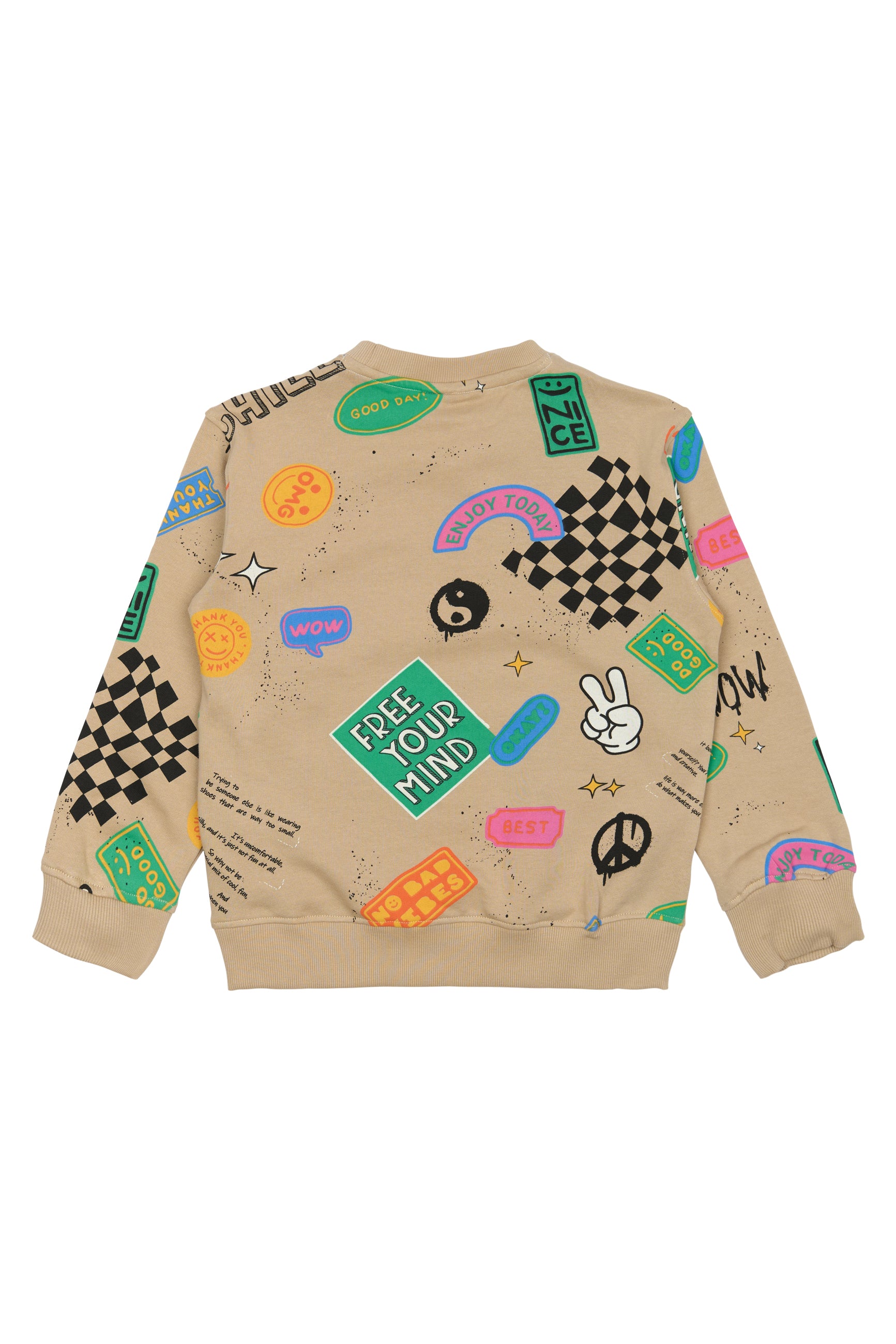 🌈 Free Your Mind Sweatshirt – Humus AOP