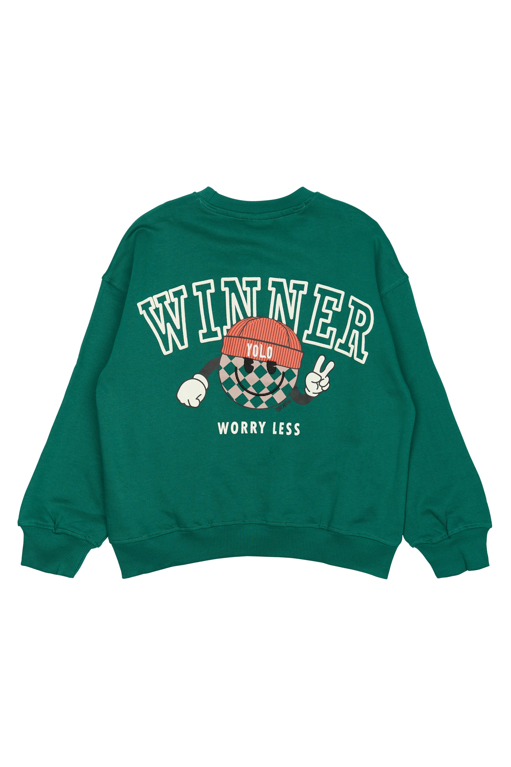 🍀 Winner Sweatshirt – Alpine Green