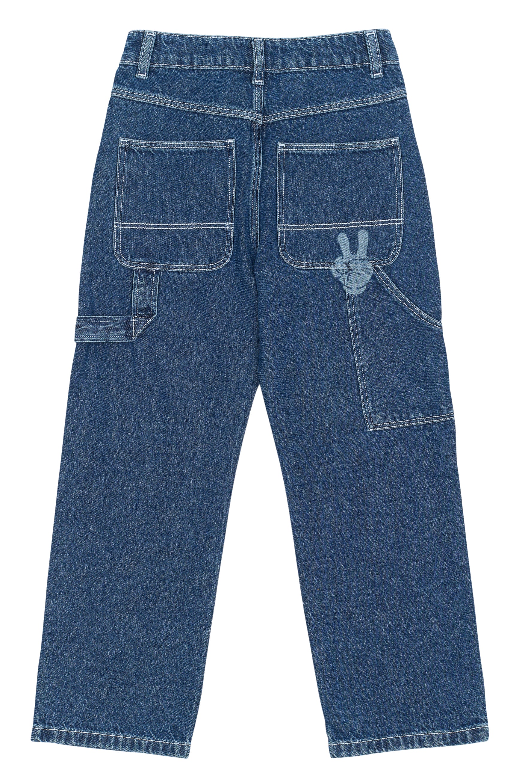 👖 Denim Worker Jeans – Blue