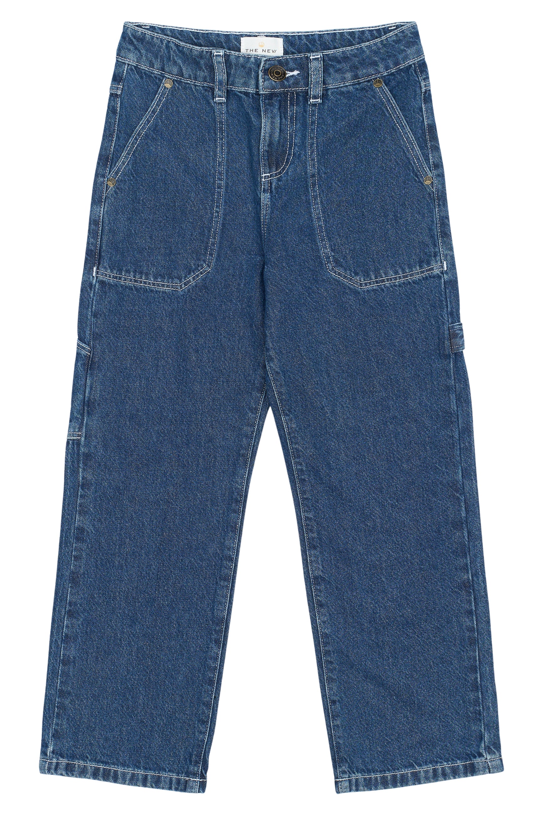 👖 Denim Worker Jeans – Blue