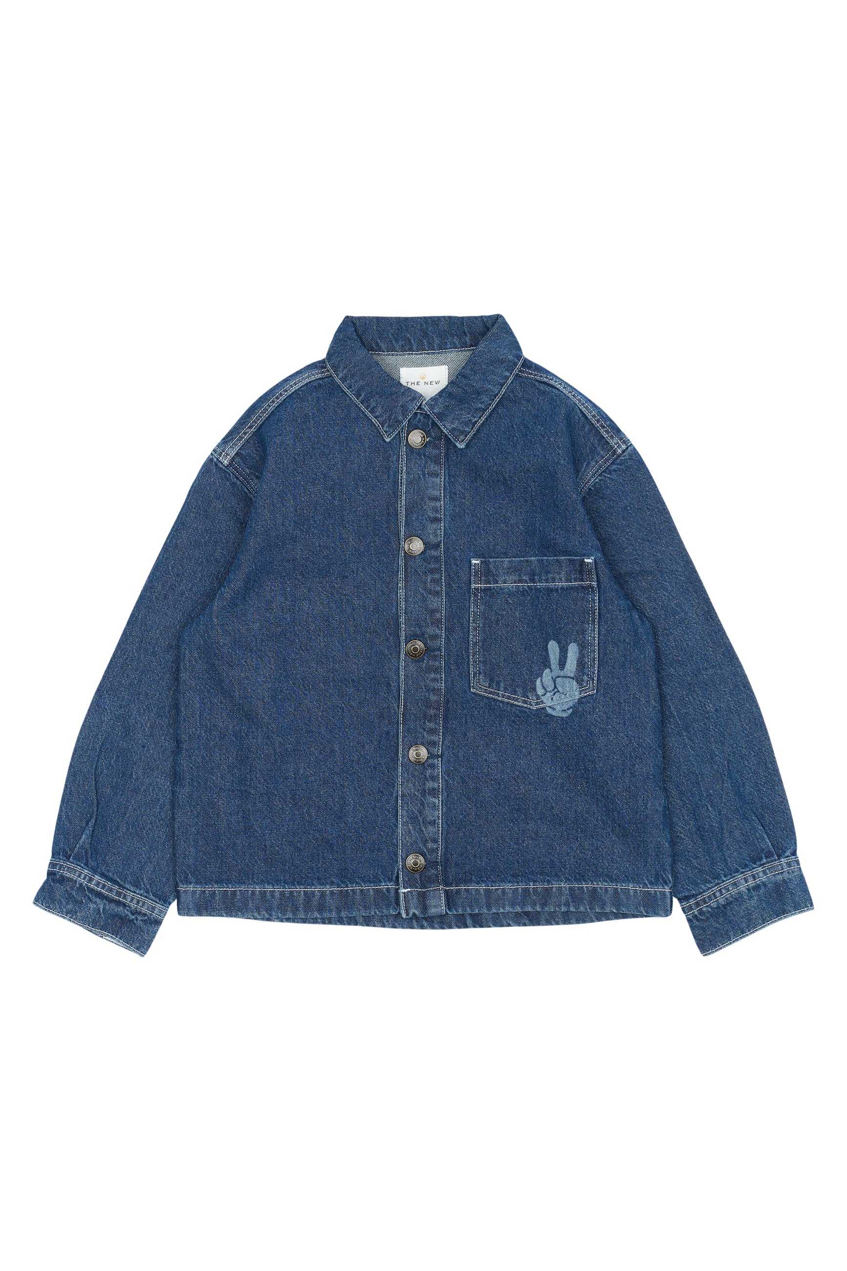 ✨ Denim Overshirt – Make Your Dreams Come True ✨