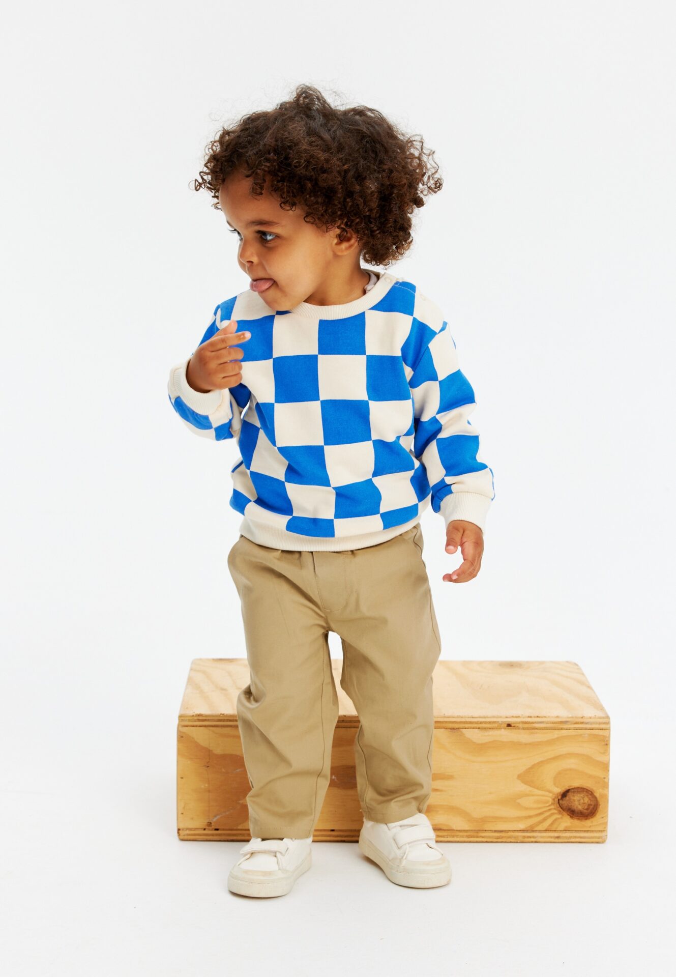 Zachte, effen beige babychino