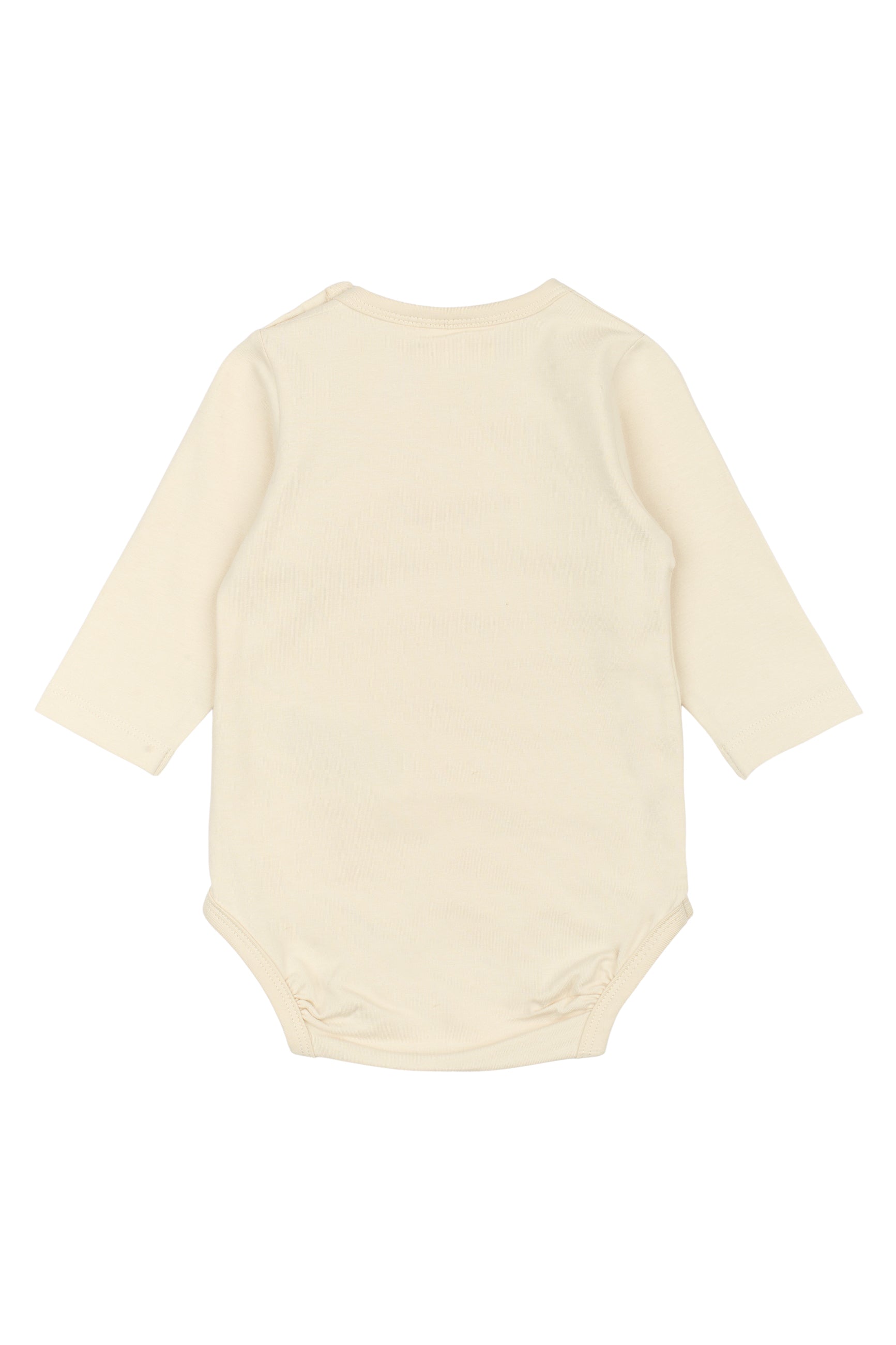 The New Siblings – Nick Lange Mouwen Babybody – White Swan (Biologisch Katoen)