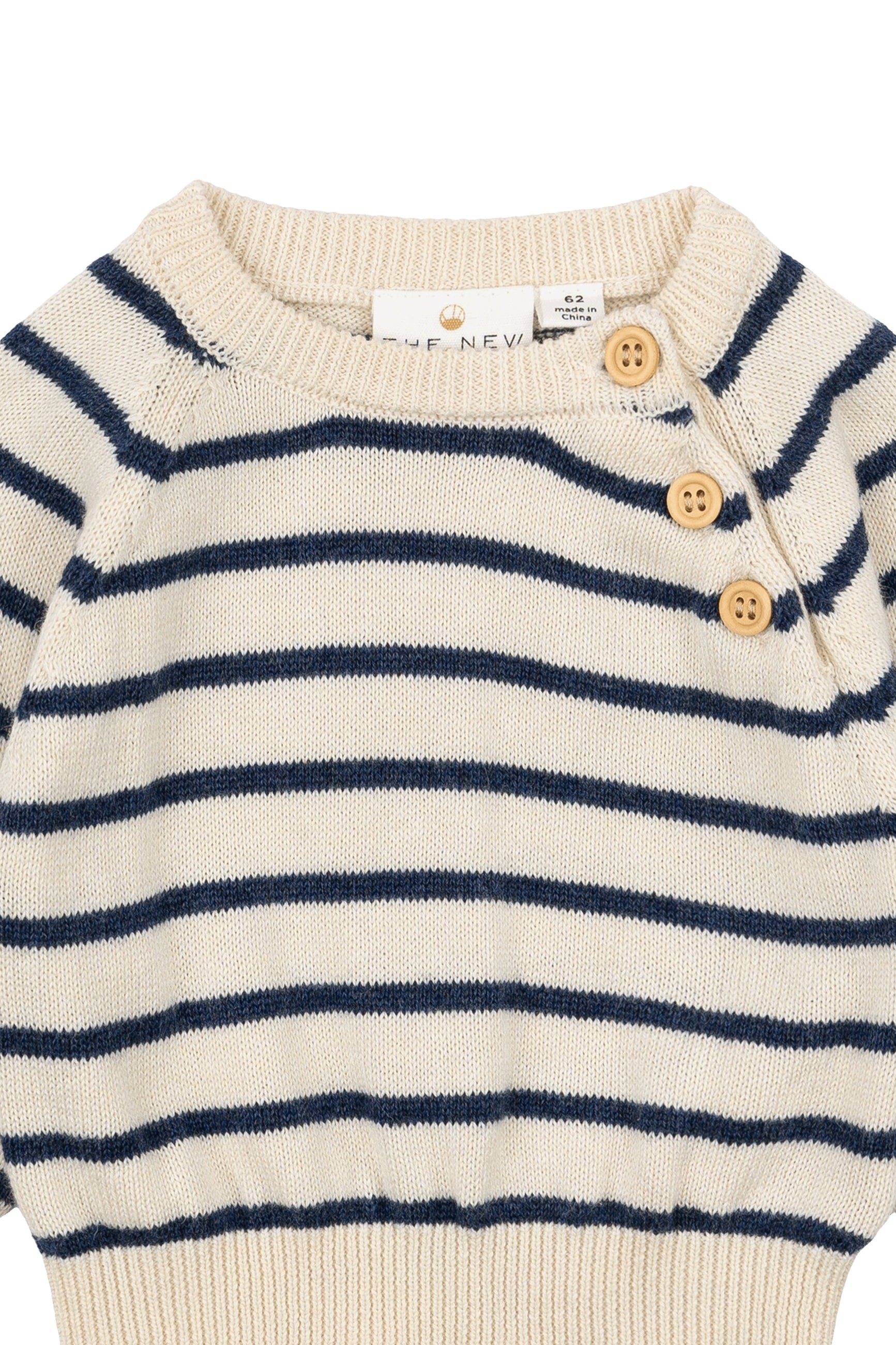 🌊 The New Siblings Norton Knit Pullover – Ahoy, Kleine Stijlkapitein! ⚓