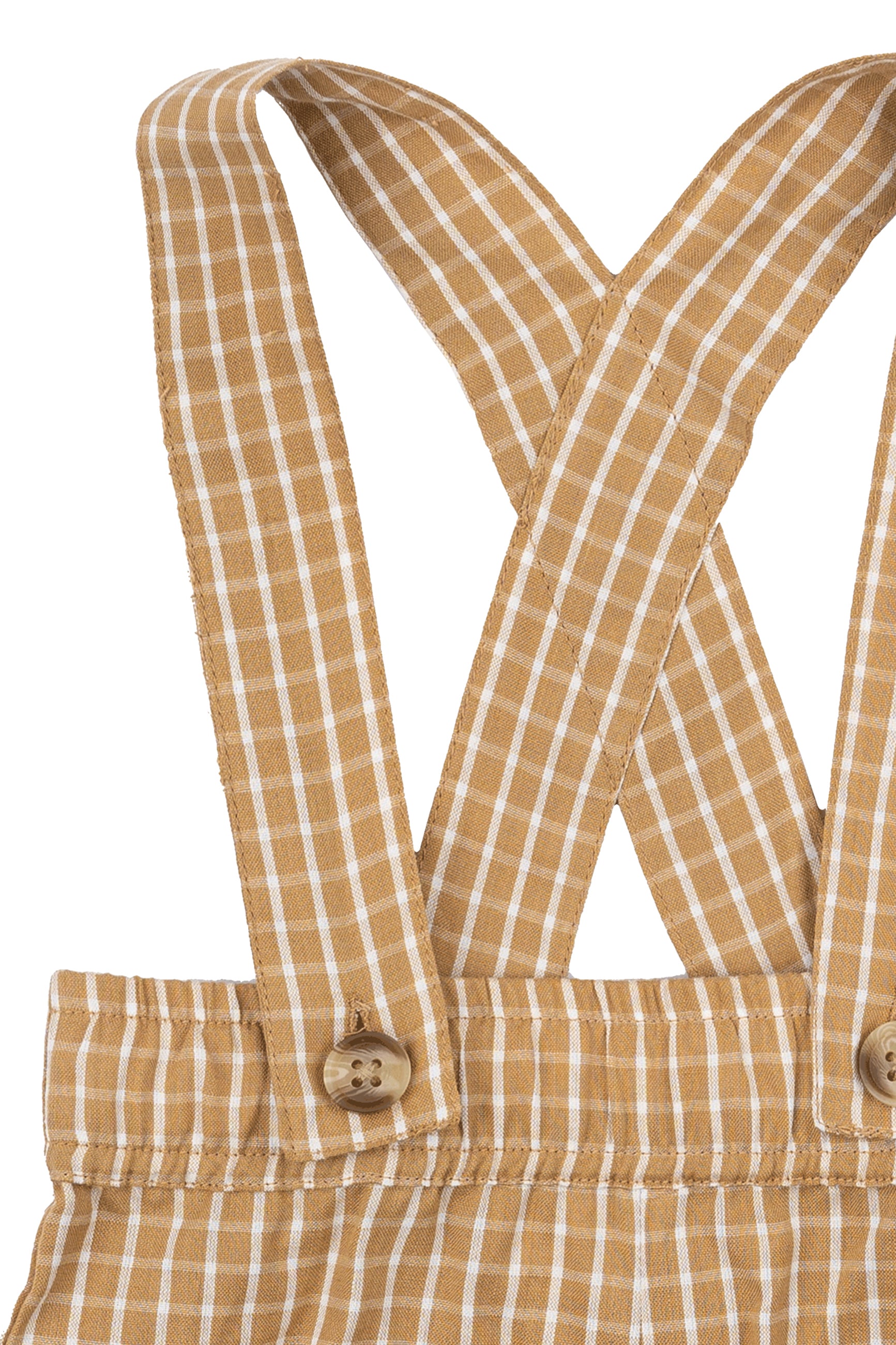 🌿 The New Siblings - Norville Shorts in Apple Cinnamon Check 🍏🍂