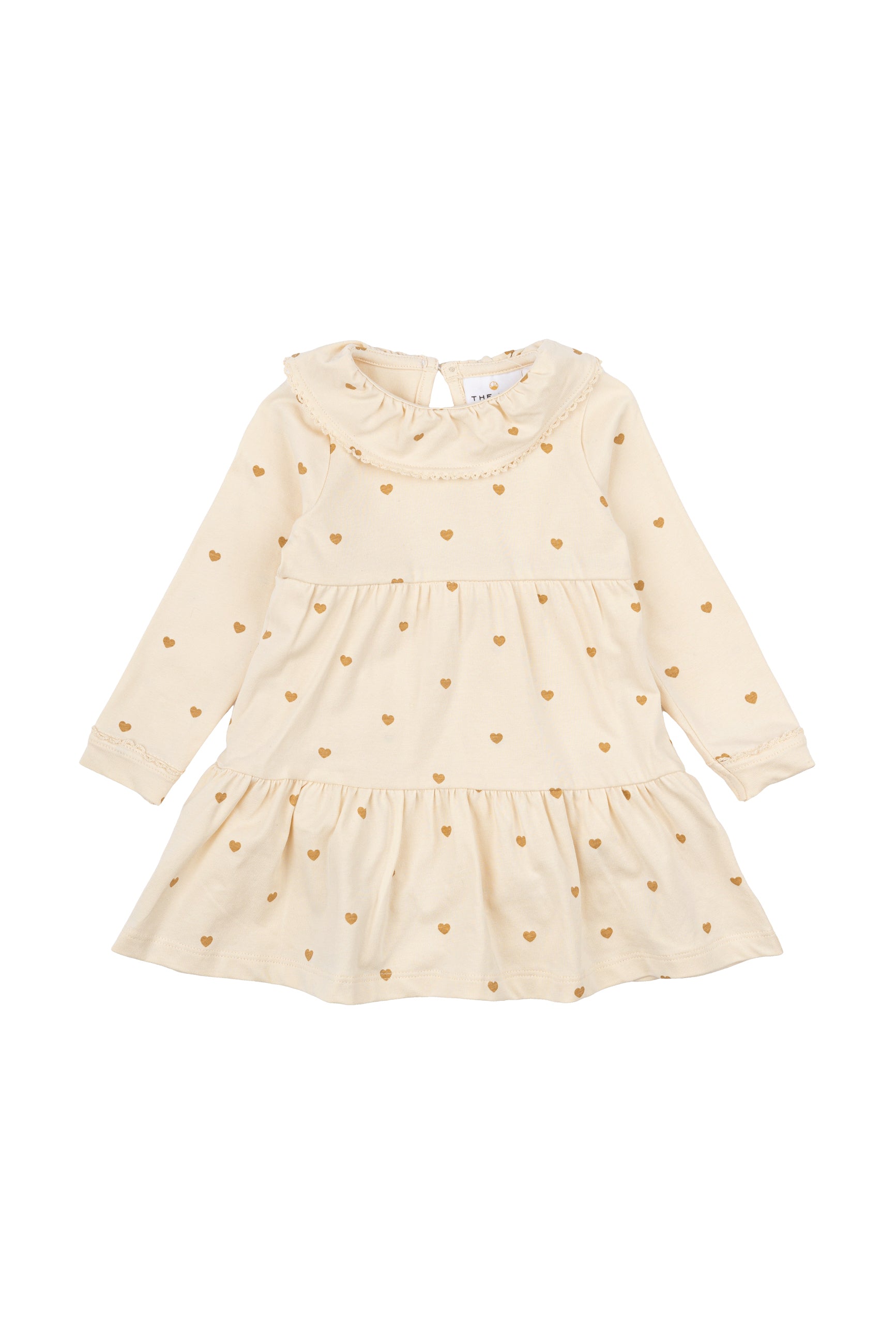 🌟 The New Siblings – Nova Bodydress – Romantische Jurk met Hartjesprint 🌟