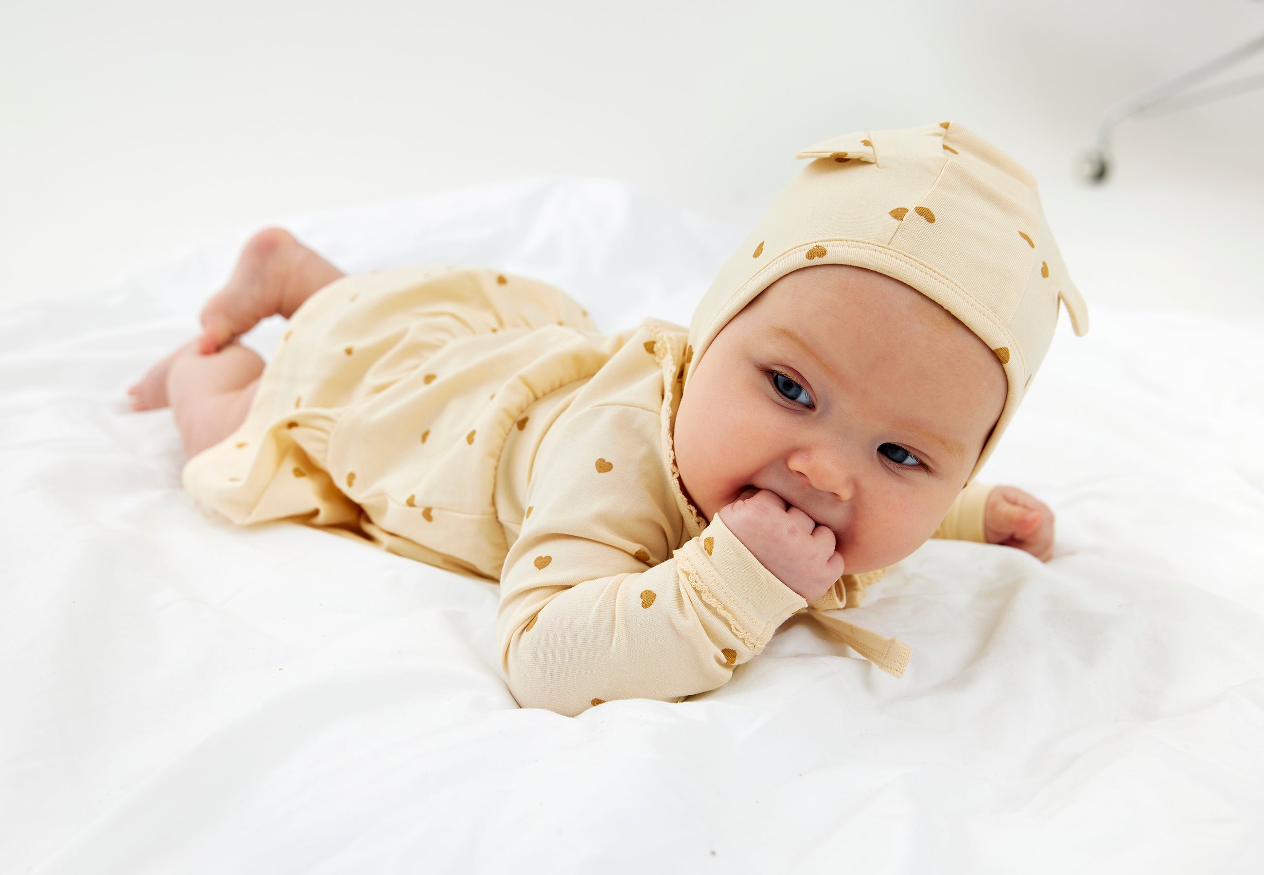 🌟 The New Siblings – Nova Bodydress – Romantische Jurk met Hartjesprint 🌟