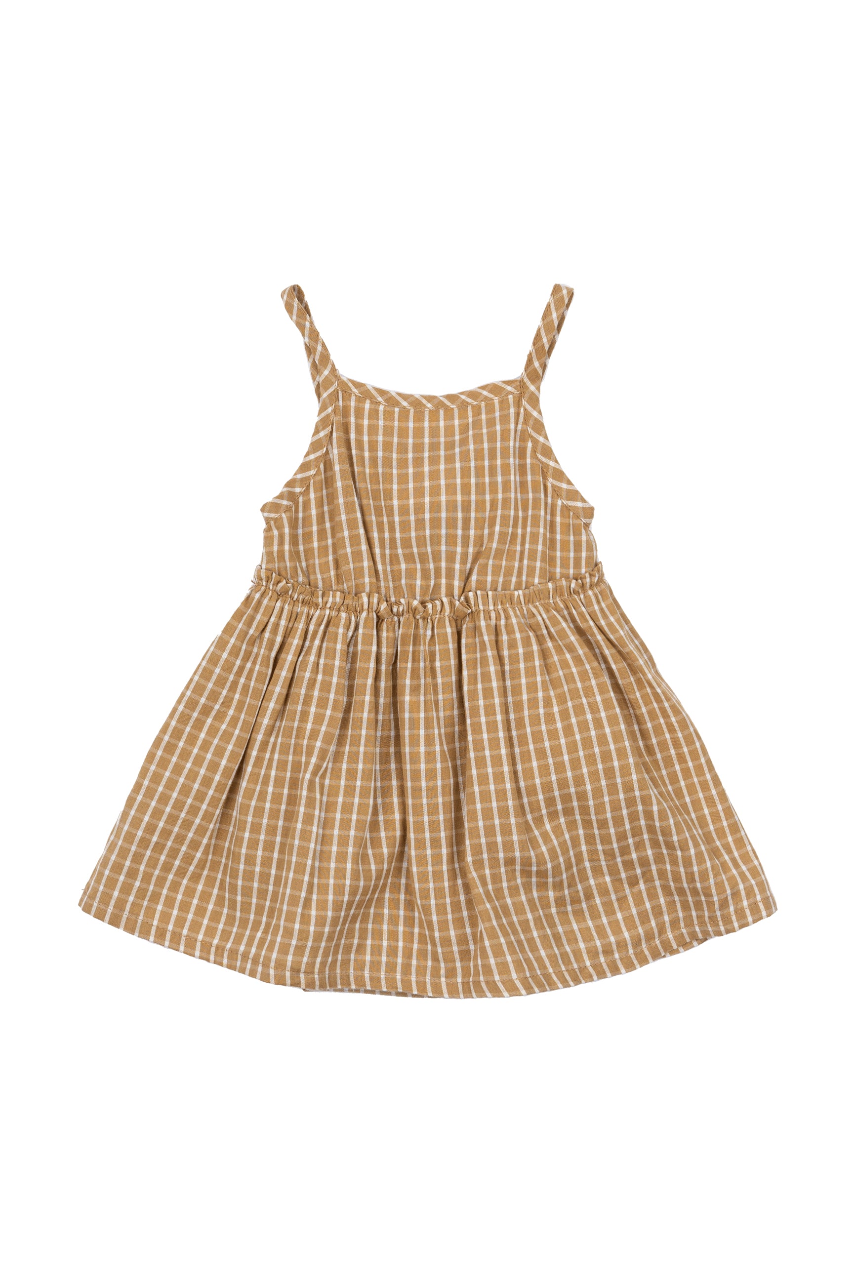 🌿 The New Siblings - Nini Strap Bodydress - Apple Cinnamon Check 🍎