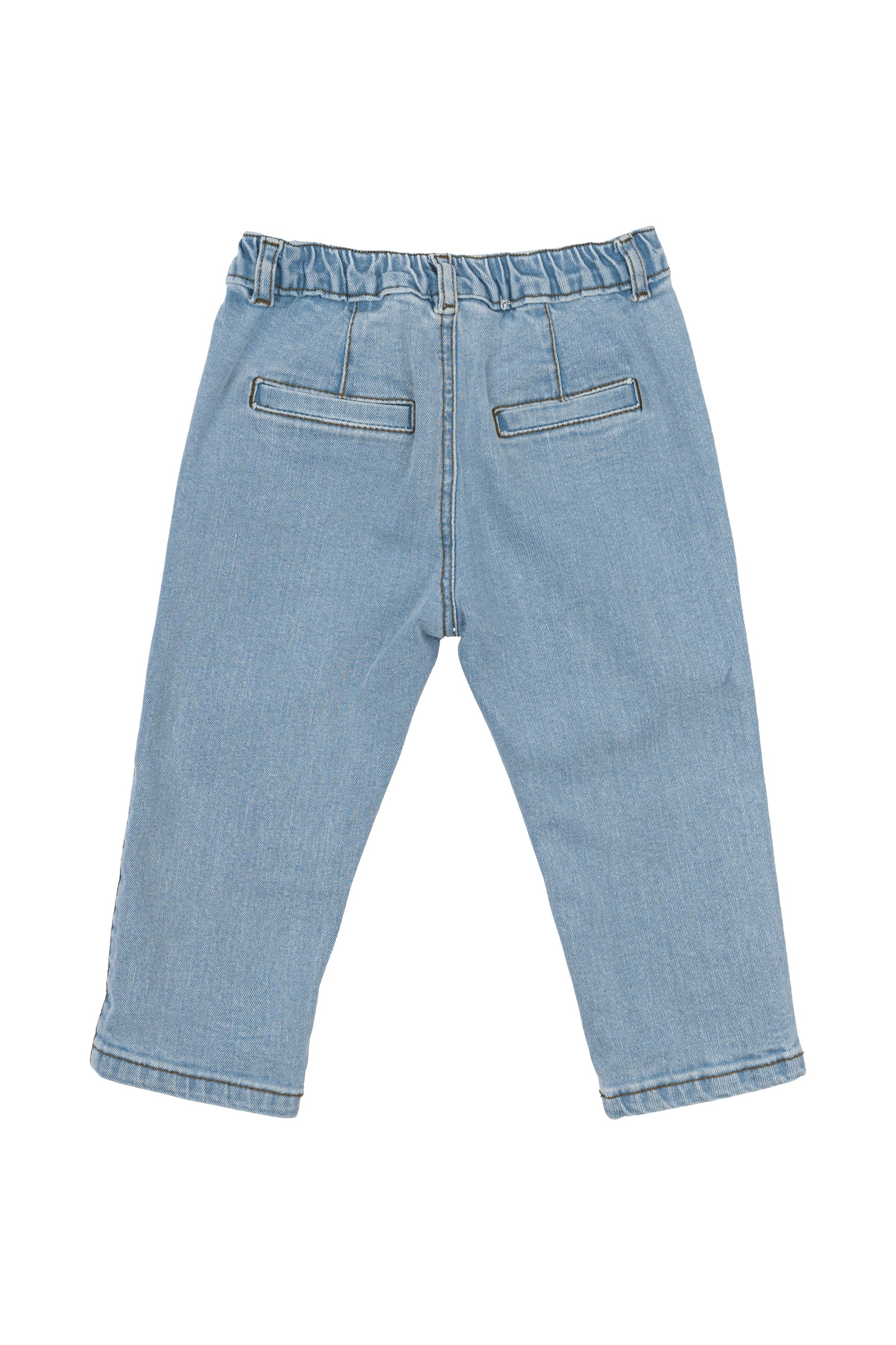 The New Siblings - Lichtblauwe Denim Chino Broek voor Kids