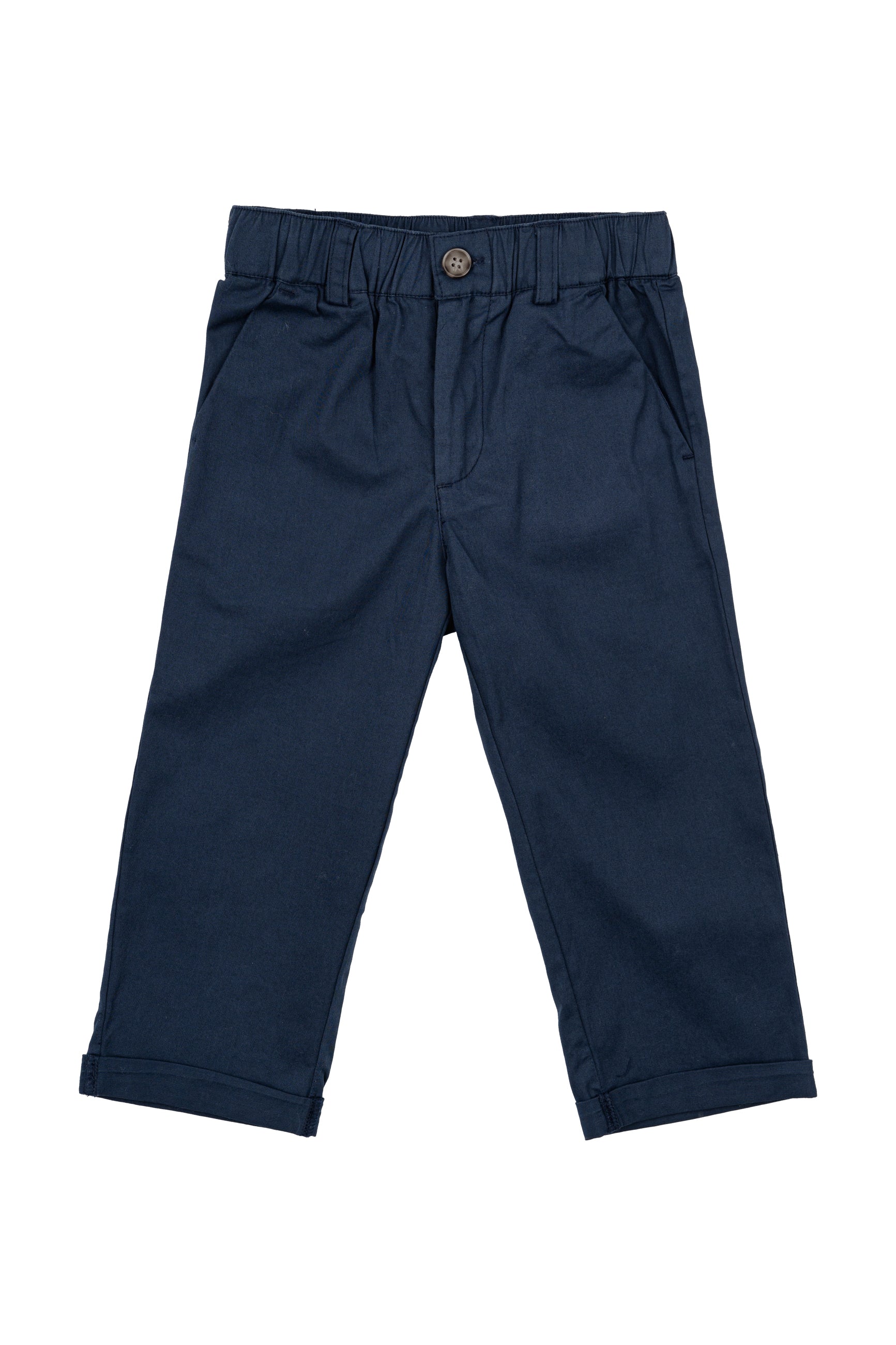 The New Siblings - Stijlvolle Kris Chino Broek in Diep Indigo