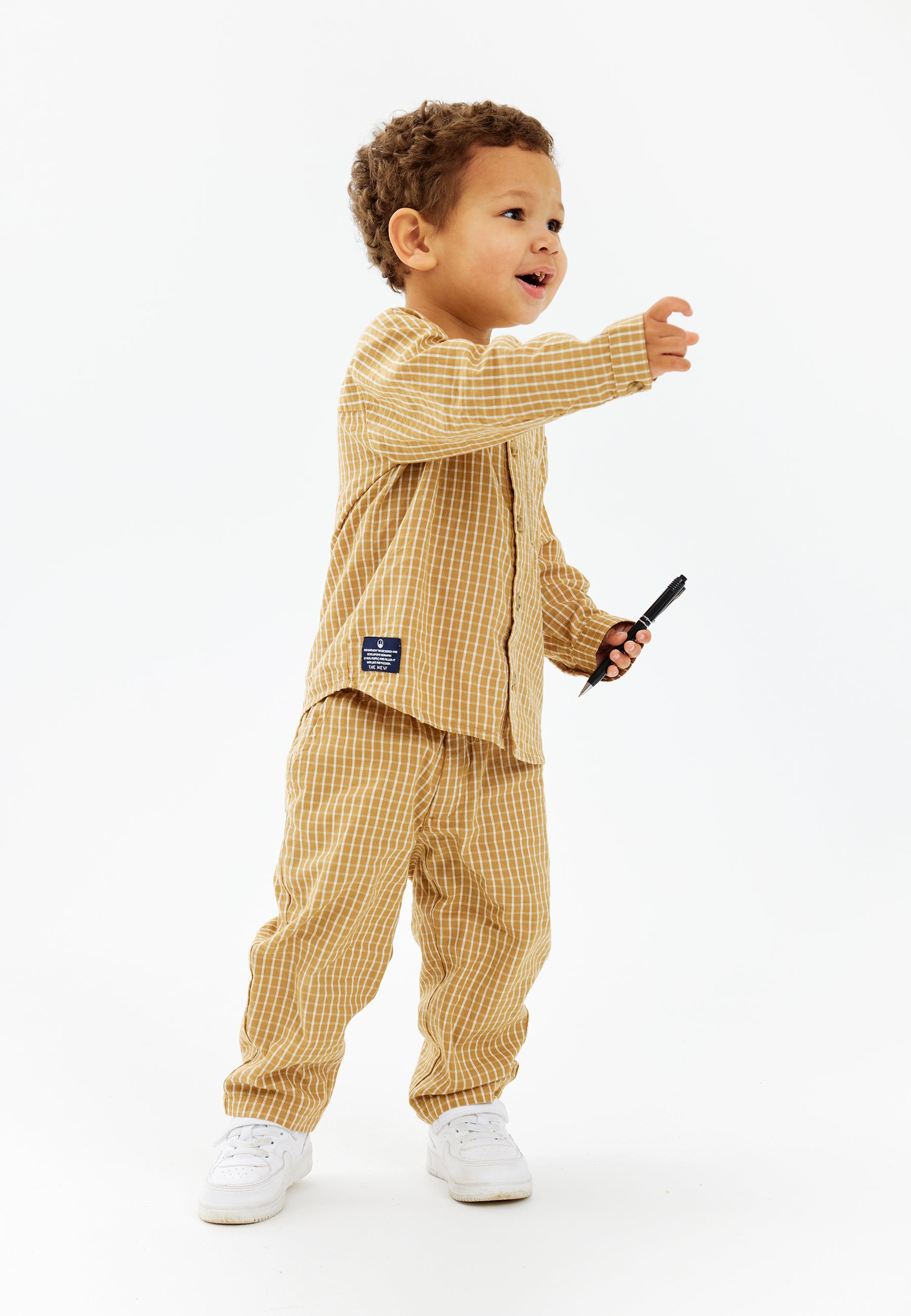 The New Siblings – Stijlvolle Chino Broek met Apple Cinnamon Ruit