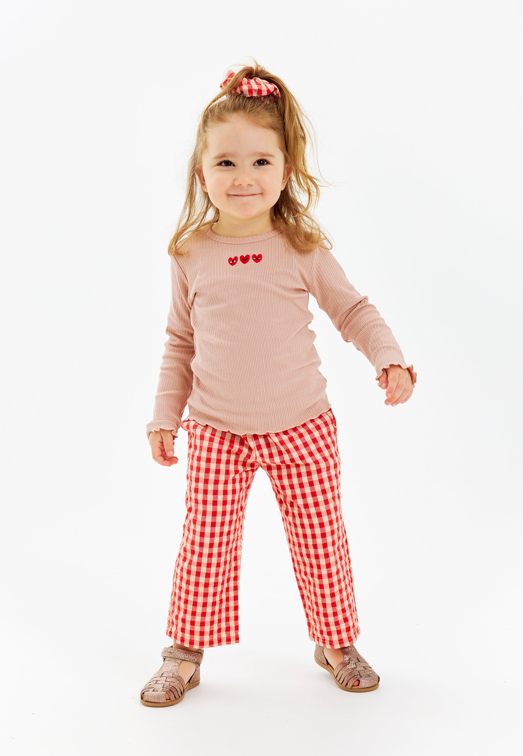 🎀 Nelly Loose Pants - Speelse Ruitjes voor Stijlvolle Kids 🎀
