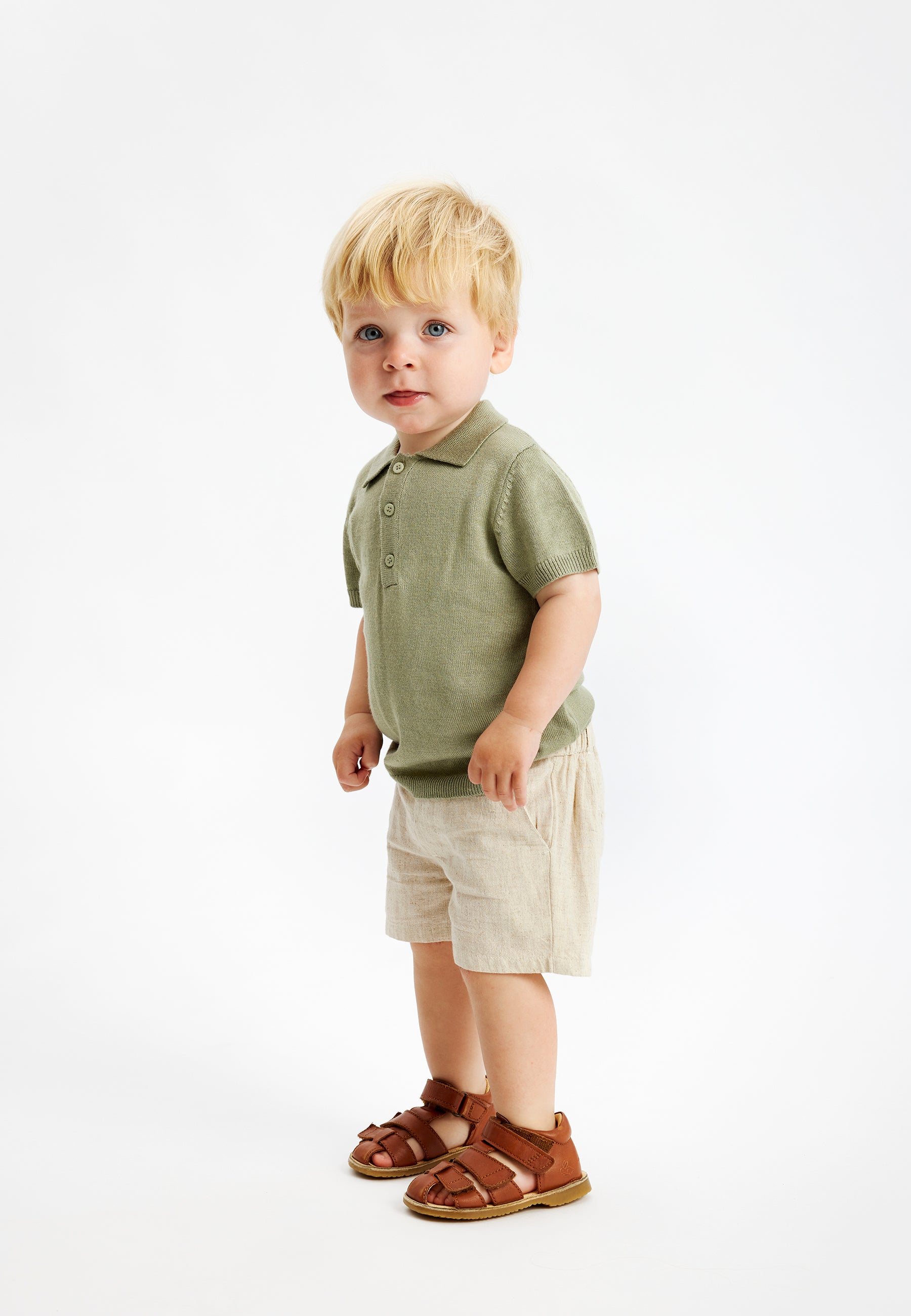 🌾 Zomerse Stijl in een Natuurlijke Look – Short in Oatmeal