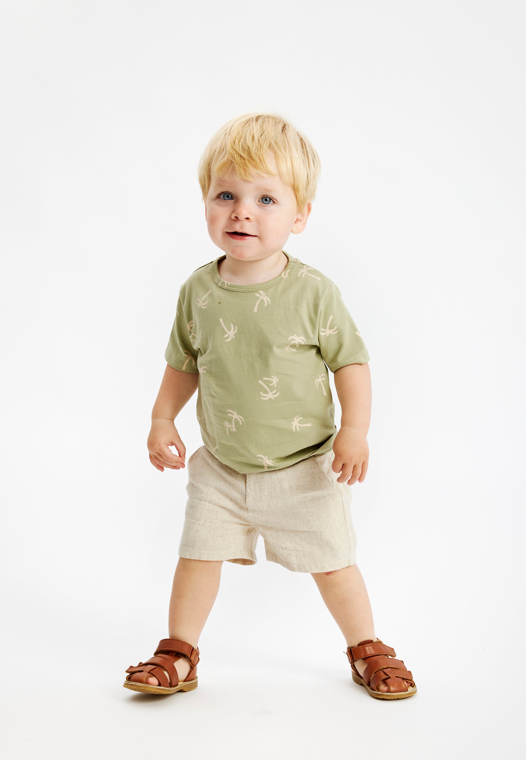 🌾 Zomerse Stijl in een Natuurlijke Look – Short in Oatmeal