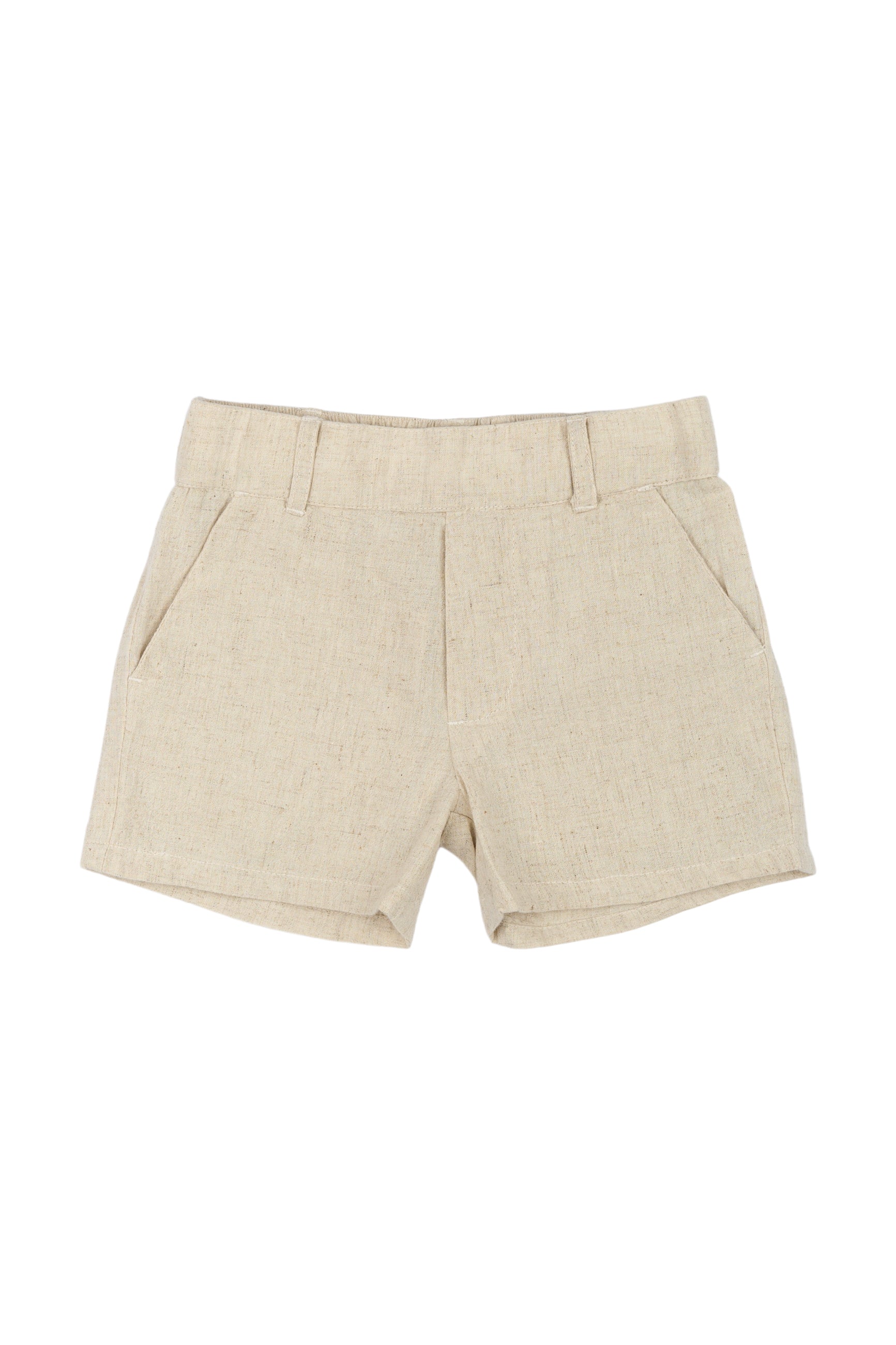 🌾 Zomerse Stijl in een Natuurlijke Look – Short in Oatmeal