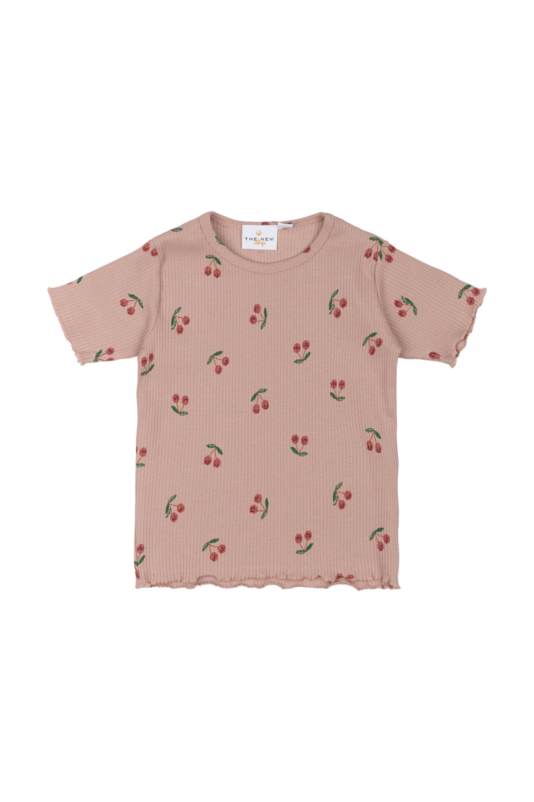 🍒 The New Oona rib T-shirt – Adobe Rose