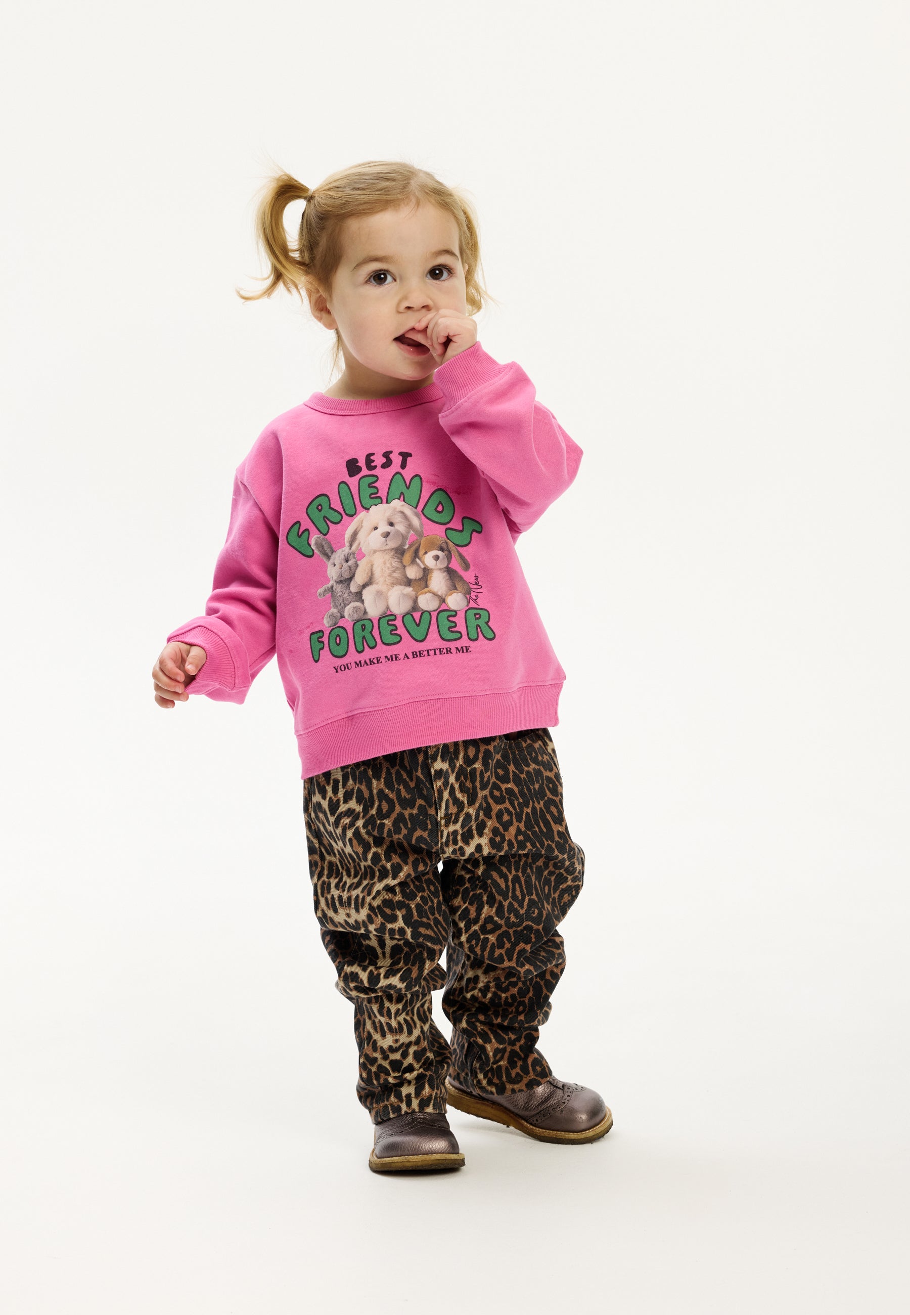 💗 Priya OS Sweatshirt – Ibis Rose Best Friends Forever | The New Siblings