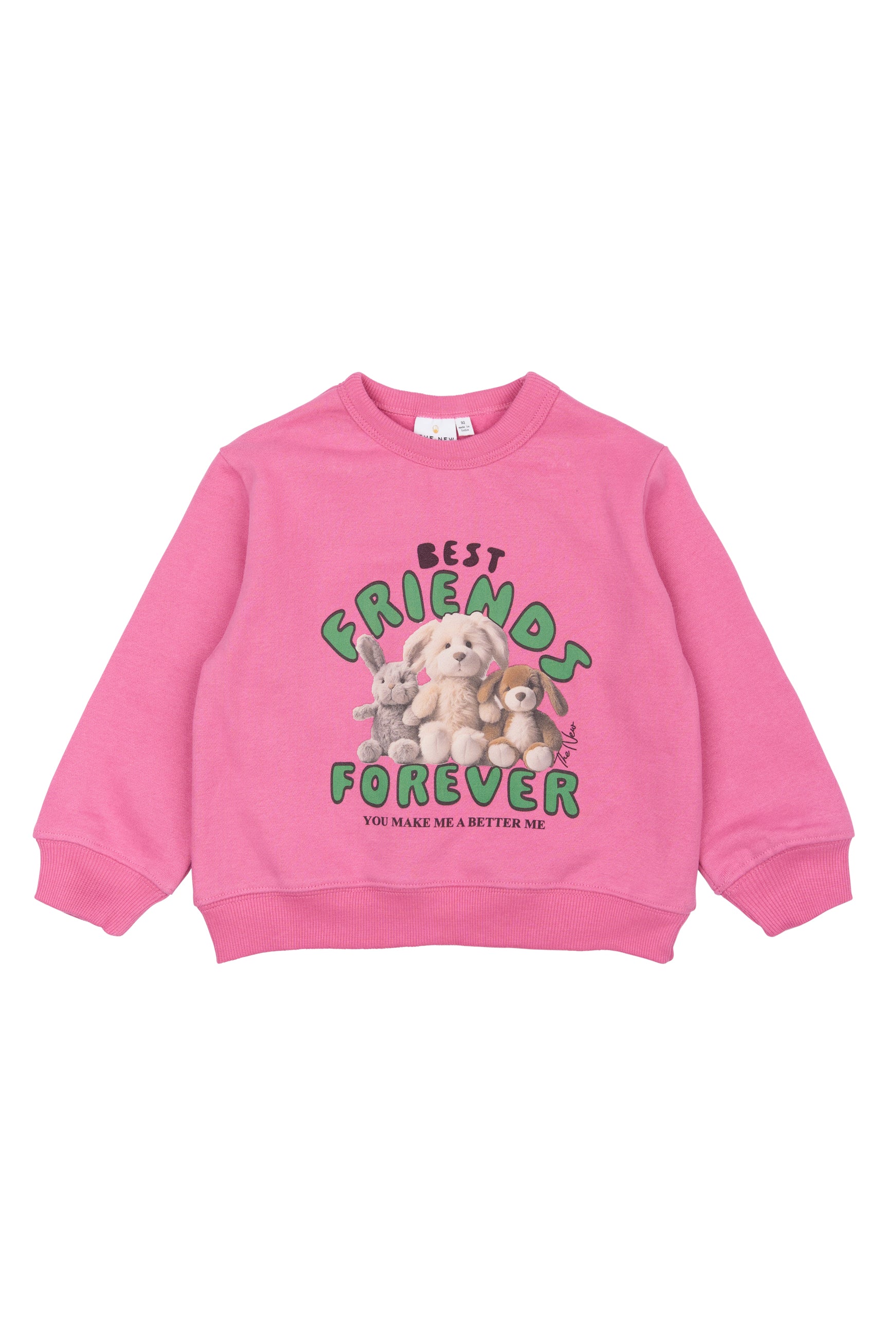 💗 Priya OS Sweatshirt – Ibis Rose Best Friends Forever | The New Siblings
