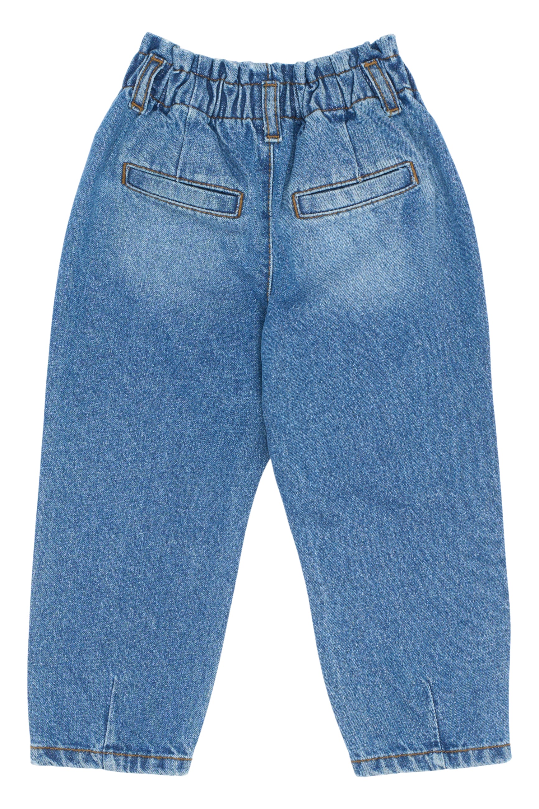 💙 Pida Carrot Jeans – Medium Blue Denim | The New Siblings