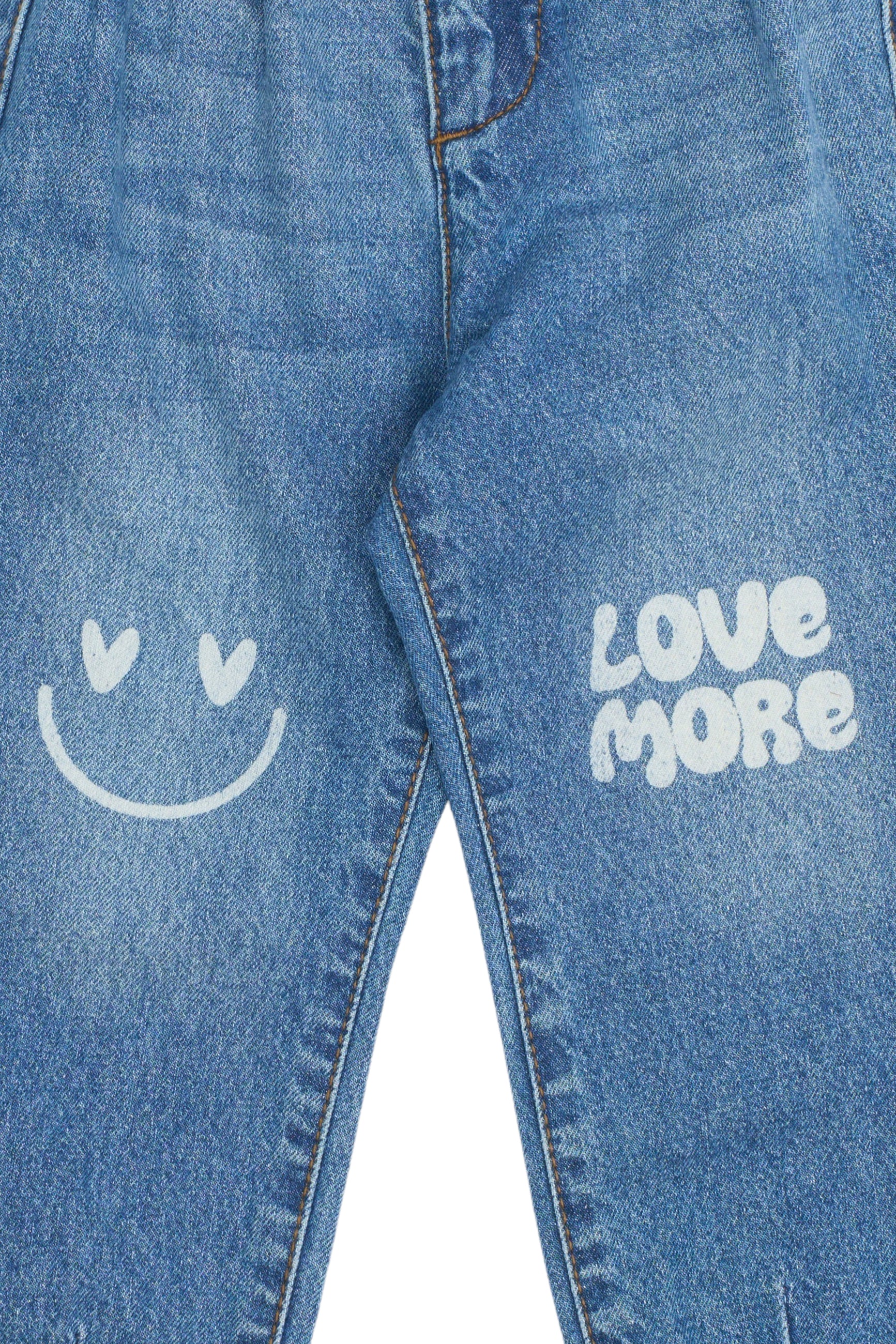 💙 Pida Carrot Jeans – Medium Blue Denim | The New Siblings