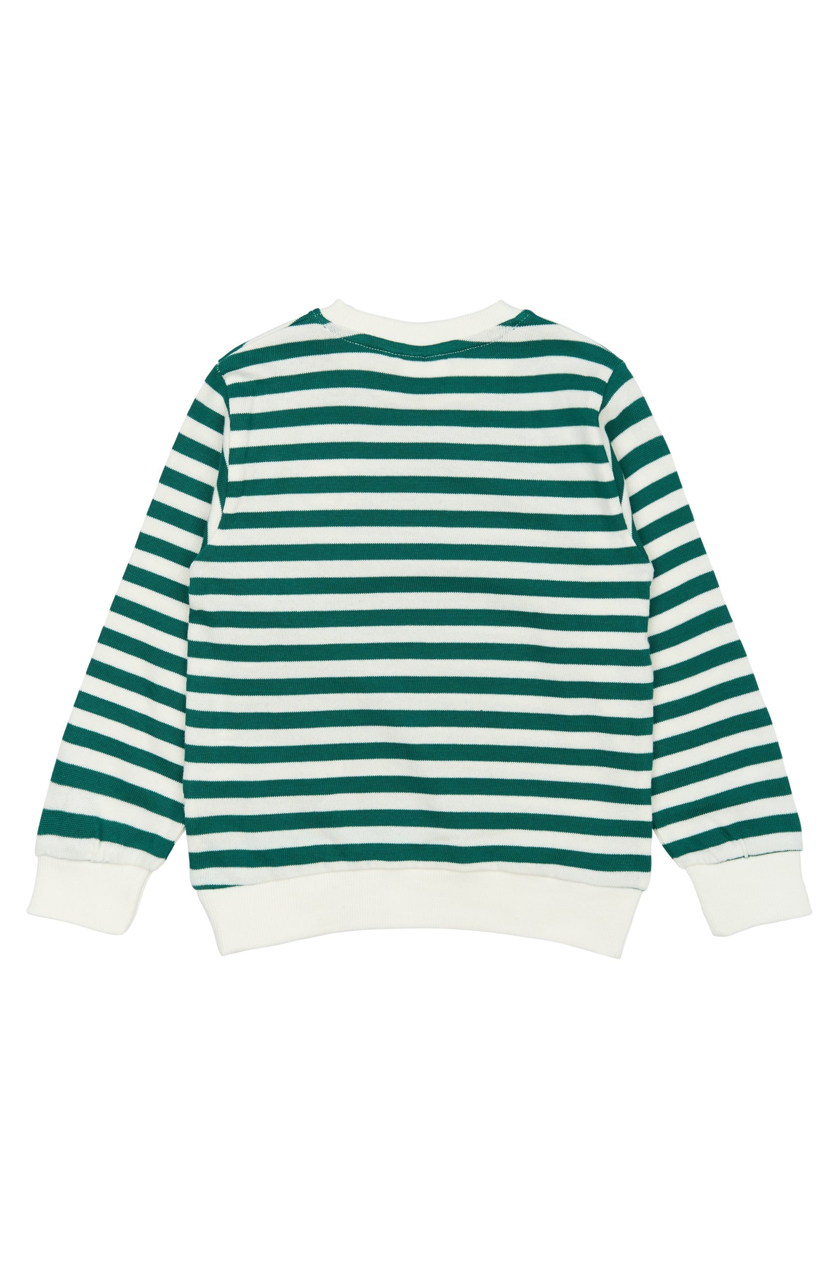 💚 Per Sweatshirt – Alpine Green Stripes | The New Siblings