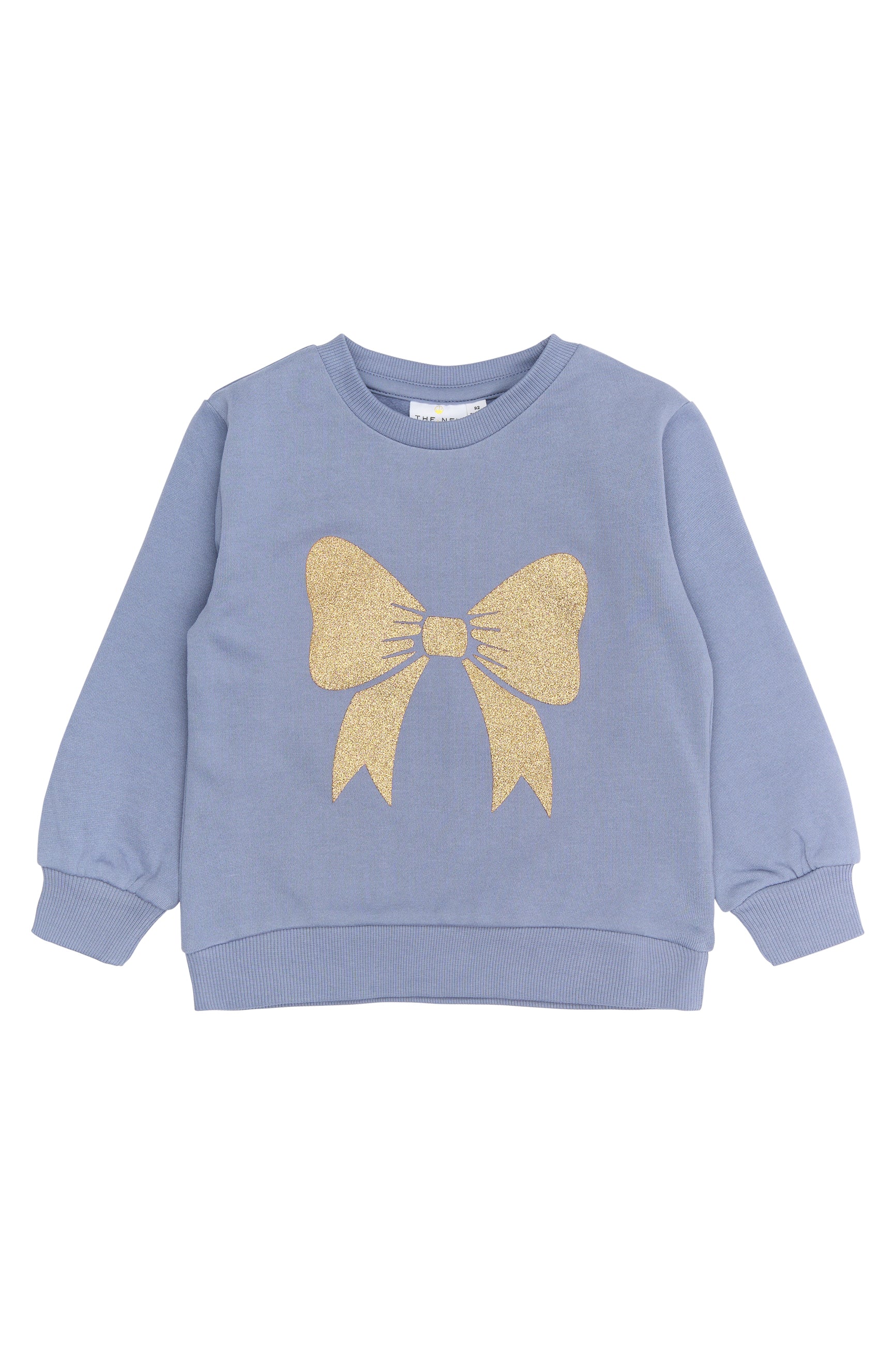 💜 Romalda Sweatshirt – Tempest met Gouden Glitterstrik ✨