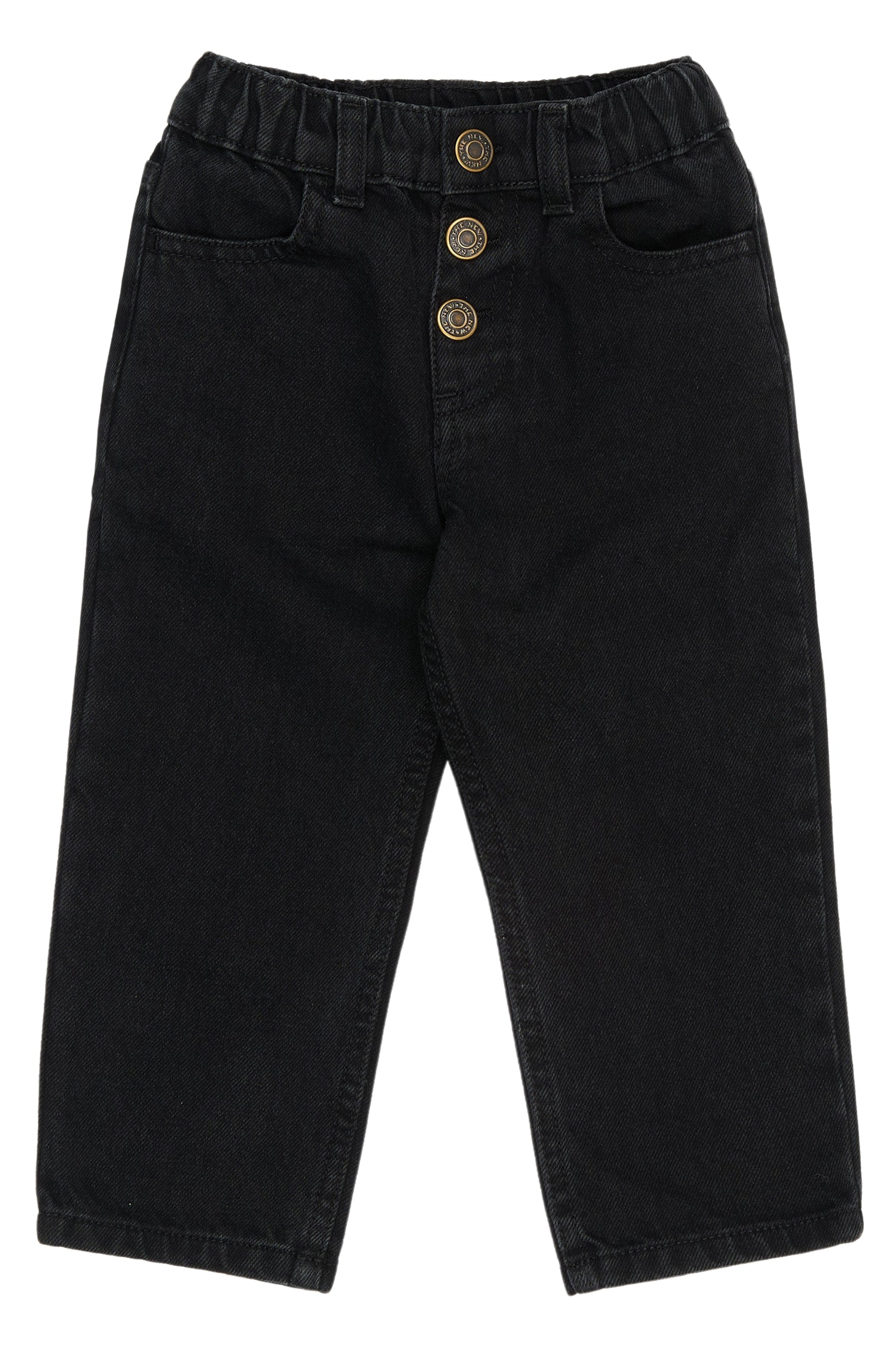 🖤 Ricardo Jeans – Black Denim met Stoere Knopen 👖