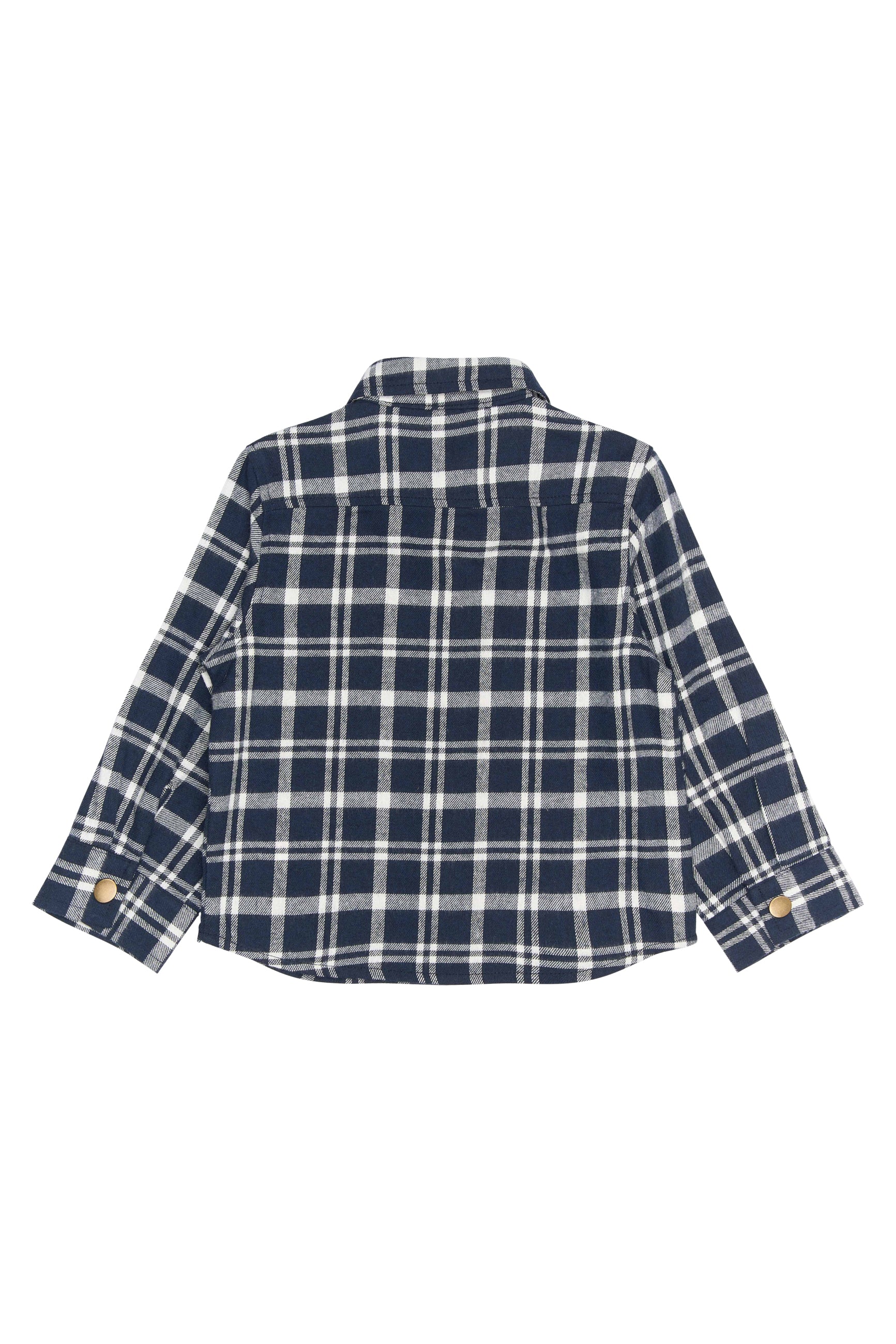 🧢 Riggs Flannel Shirt – Navy Blazer Check 💙