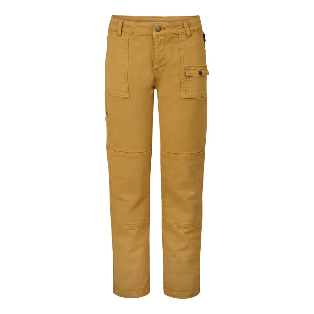 Jeans broek van Blue Rebel in mosterdgeel/bruin